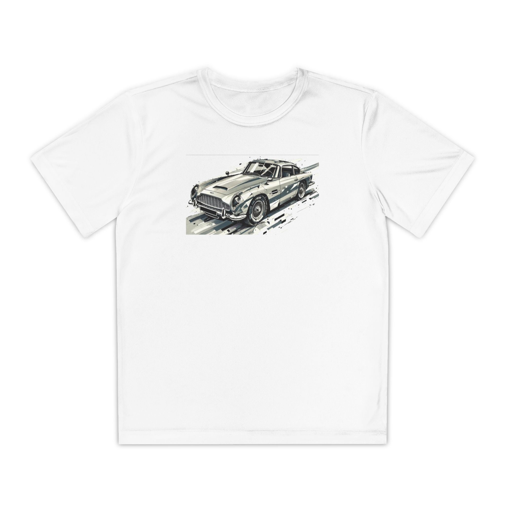 Aston Martin Youth T-Shirt Sports Graphic Tee, Cool Athletic Shirt for Kids, Perfect for Sports Events, Team Spirit