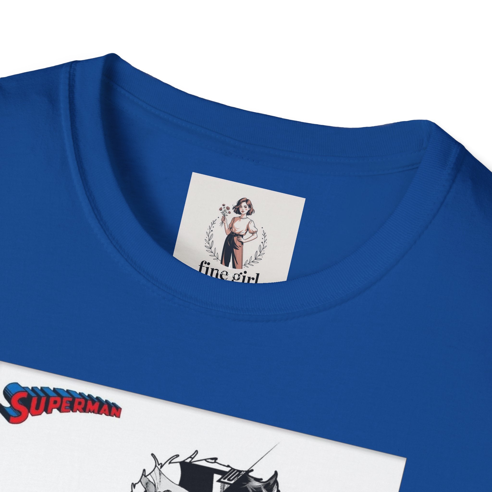 Superman Hero Unisex Softstyle T-Shirt