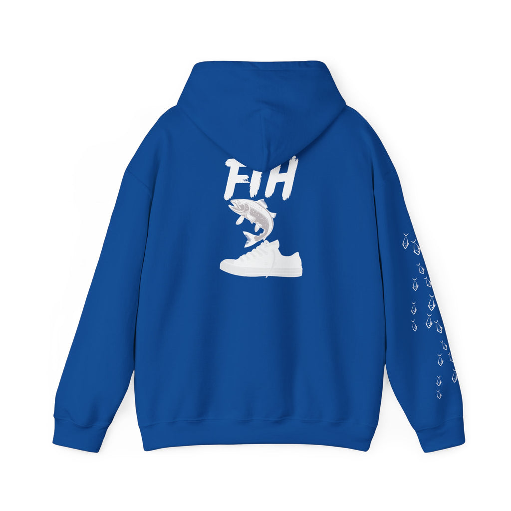 Fishing Patriotic Hoodie, Unisex Sweatshirt, Fisherman Gift, Fishing Apparel, Patriotic Clothing, American Flag Hooded Sweatshirt