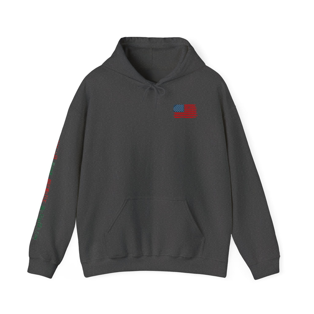 Night Raid Before Christmas Patriotic Hoodie Rebel Spirit Unisex Hoodie