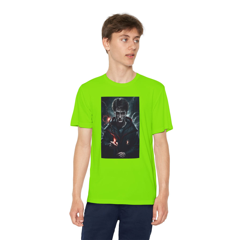 Youth Competitor Tee - Harry Potter, Wizard School Shirt, Magical Kids Top, Hogwarts Fan Gift, Sorcerer's Stone T-Shirt