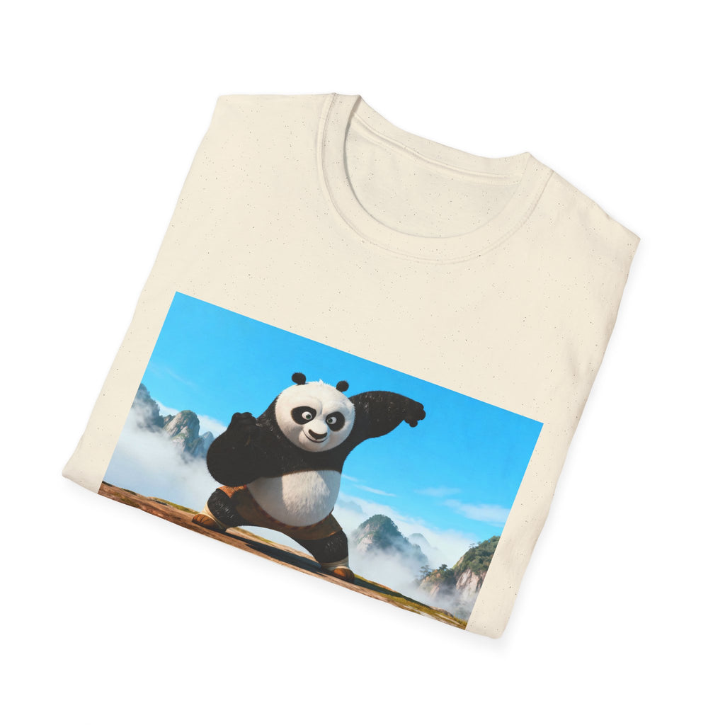 Kung Fu Panda Unisex Softstyle T-Shirt, DreamWorks Animation Youth Competitor Tee, Graphic Tee, Movie Fan Gift, Cult Classic Shirt, Comfy