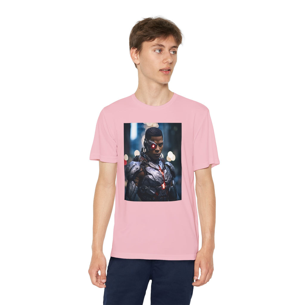 Cyborg Superhero Marvel Patriotic, Kids Graphic T-Shirt, Boys Hero Top, Girls Comic Book Clothing, Birthday