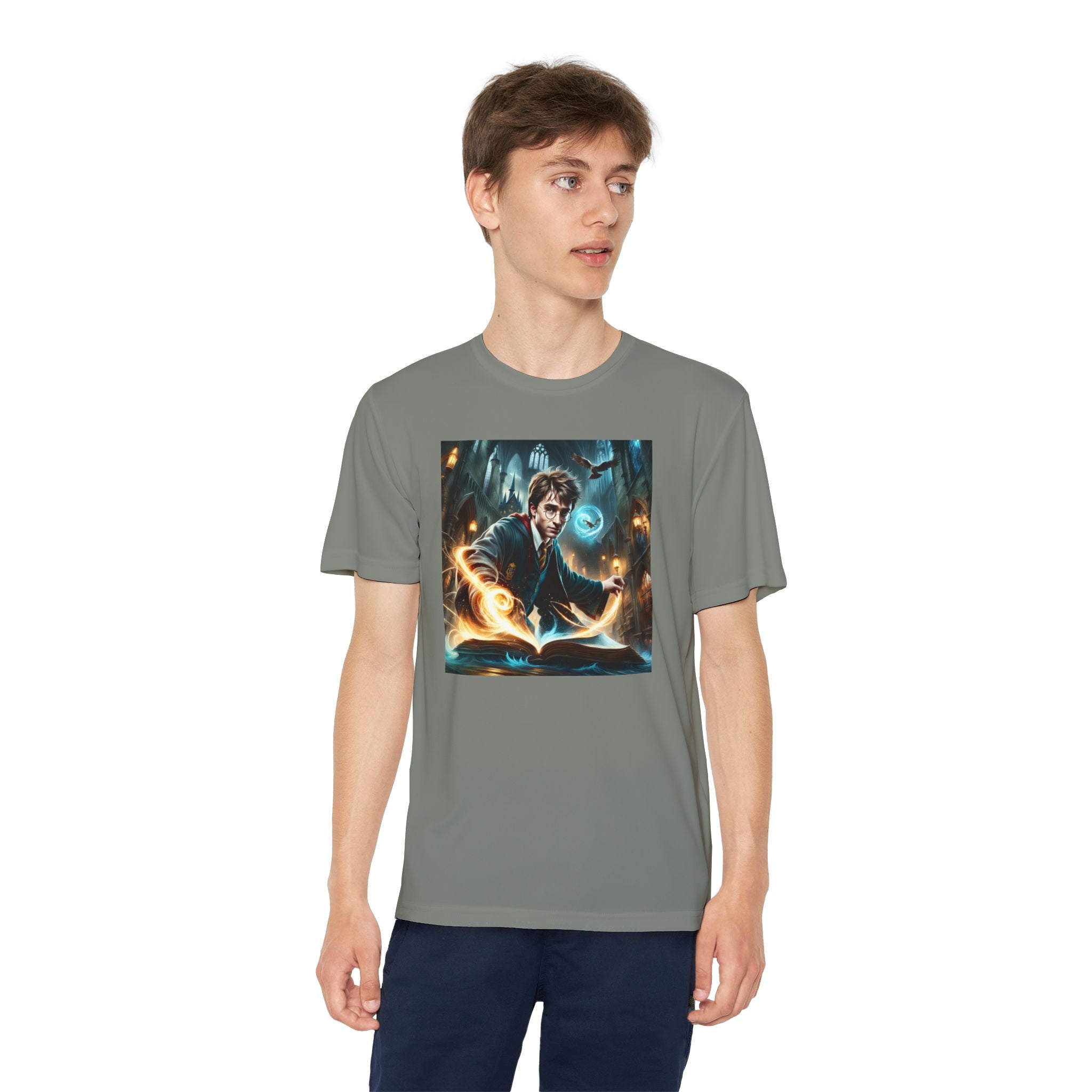 Youth Competitor Tee - Harry Potter, Wizard School Shirt, Magical Kids Top, Hogwarts Fan Gift, Sorcerer's Stone T-Shirt
