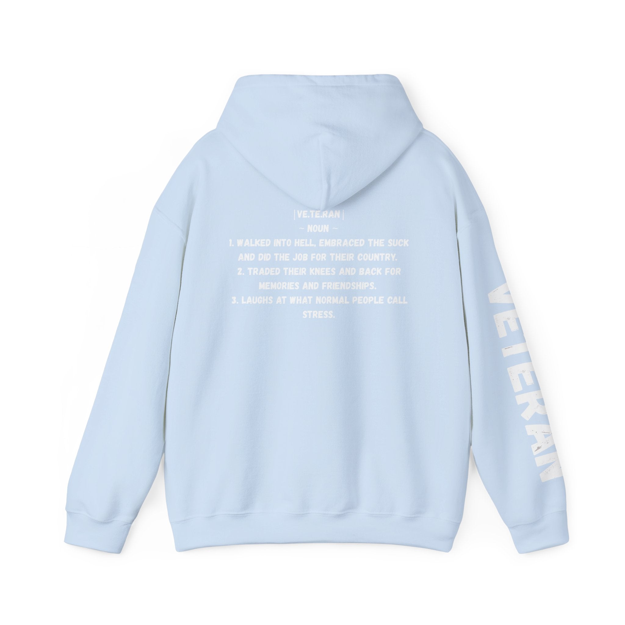Veteran Patriotic Hoodie ~ Rebel Spirit Unisex Hoodie