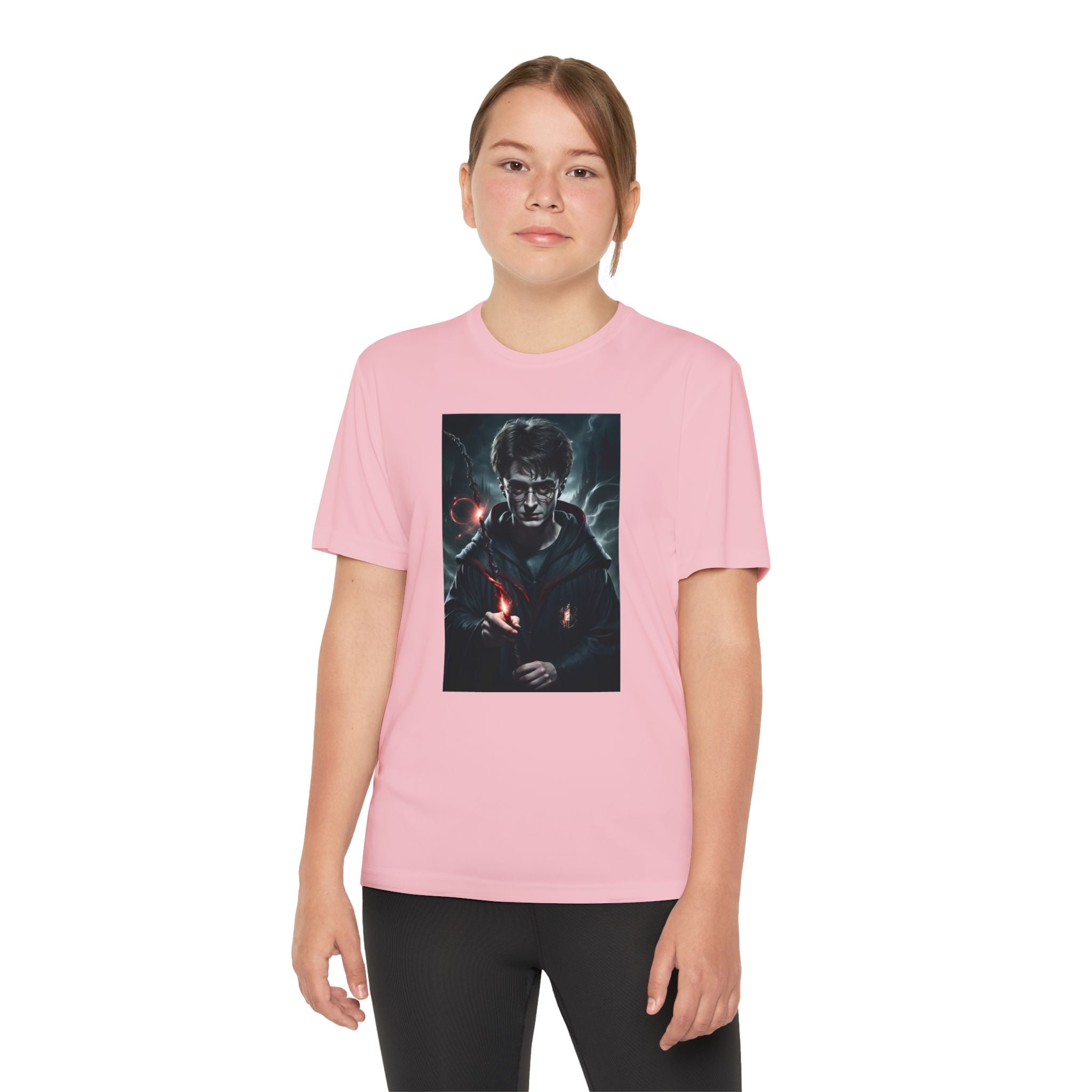 Youth Competitor Tee - Harry Potter, Wizard School Shirt, Magical Kids Top, Hogwarts Fan Gift, Sorcerer's Stone T-Shirt