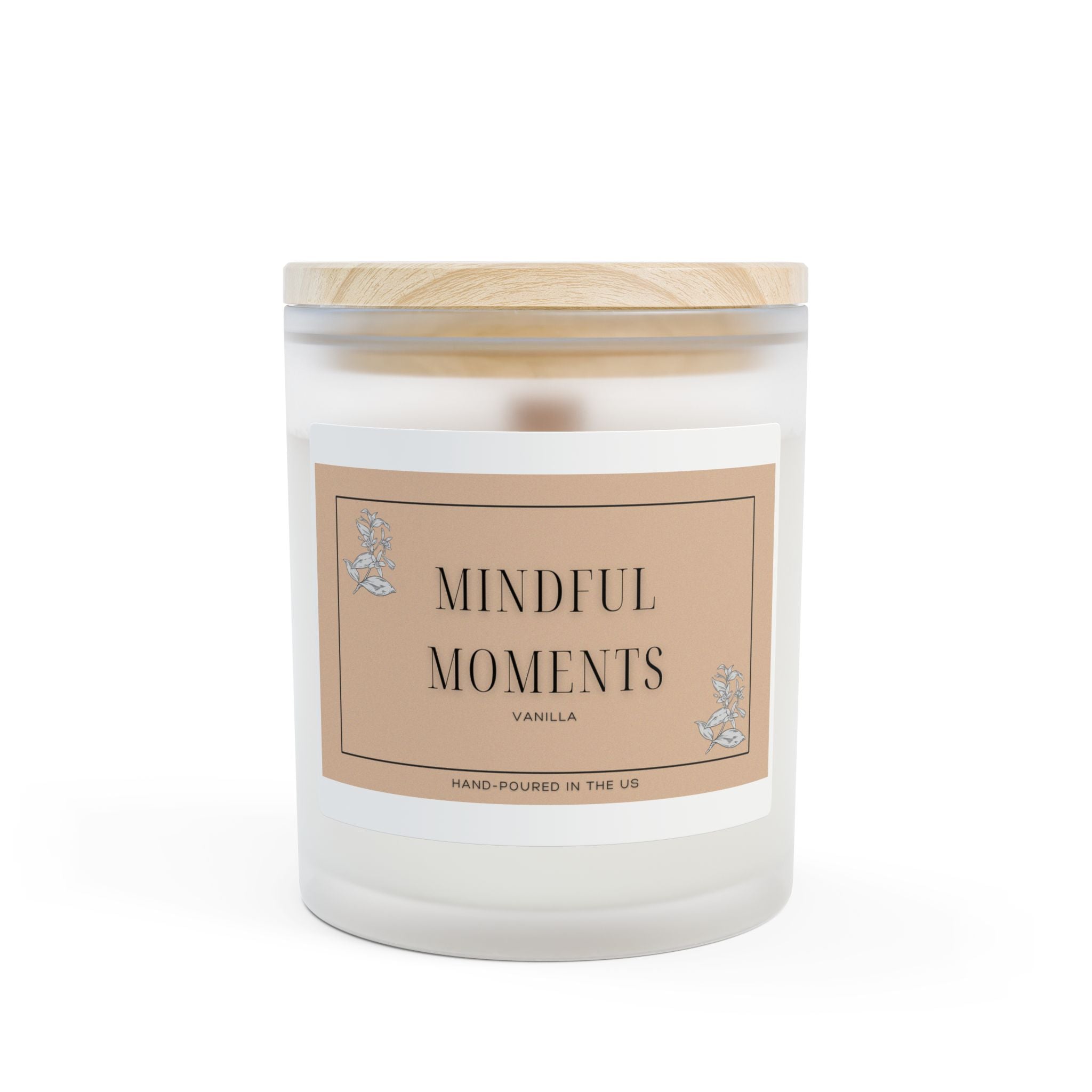 Mindful Moments Lavender Candle, Cozy Home Decor, Relaxation Gift, Self-Care Essential, Aromatherapy, Spa Day