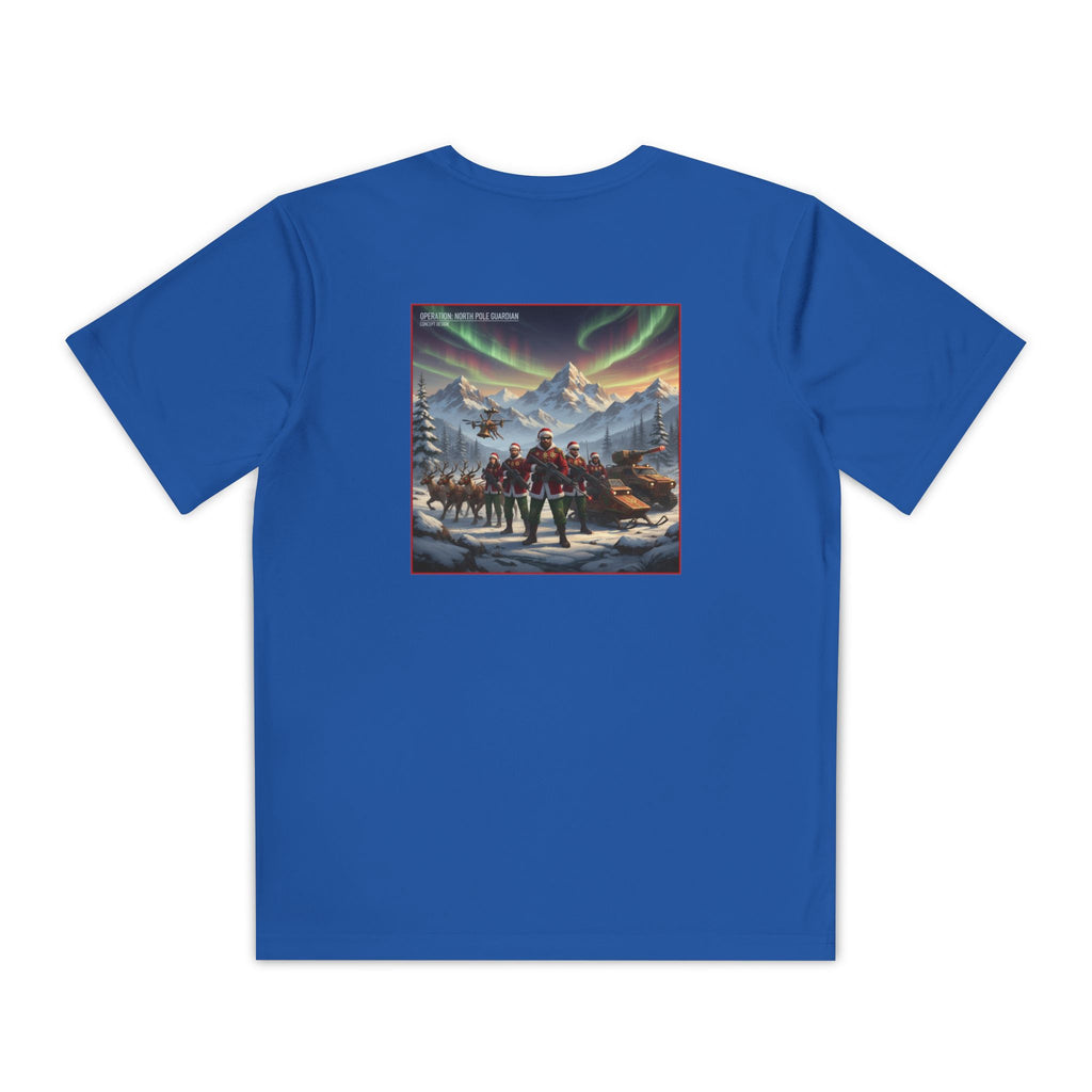 Yule Guard Patriotic Christmas Holiday ~ Youth T-Shirt, Unisex Softstyle T-Shirt
