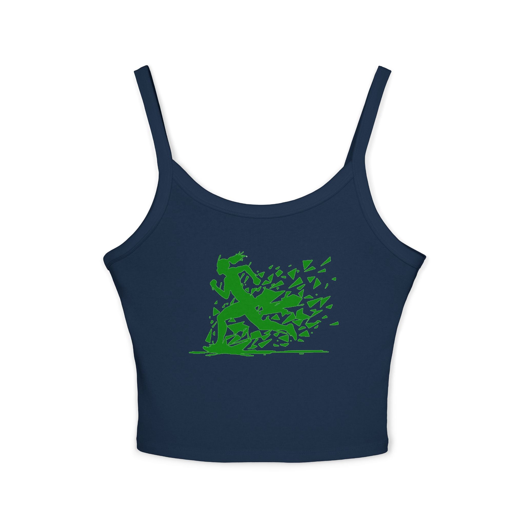 Running Woman Tank Top, Athletic Workout Top, Fitness Sleeveless Shirt, Jogging Muscle Tee, Exercise Gym Cami
