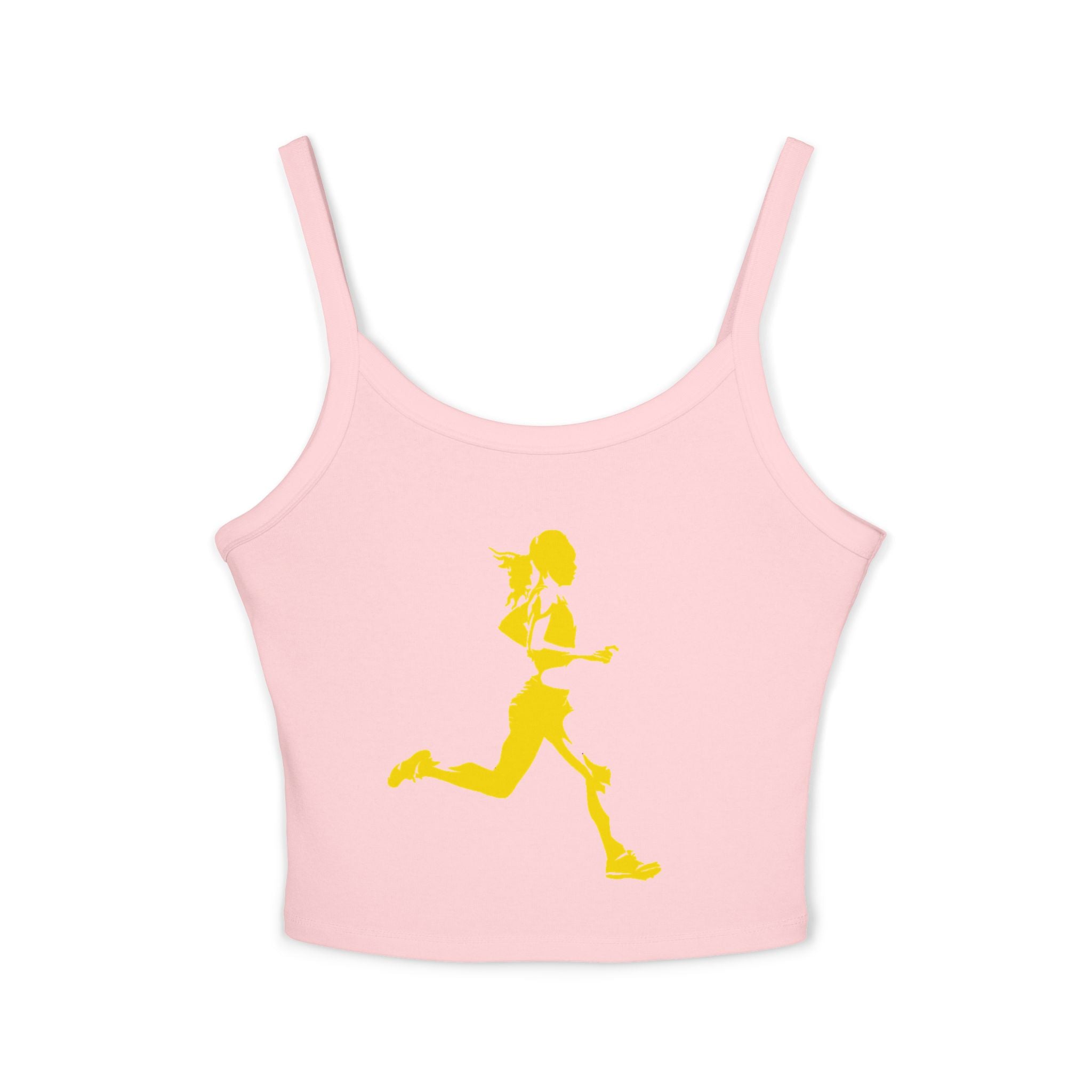 Running Woman Tank Top, Athletic Workout Top, Fitness Sleeveless Shirt, Jogging Muscle Tee, Exercise Gym Cami