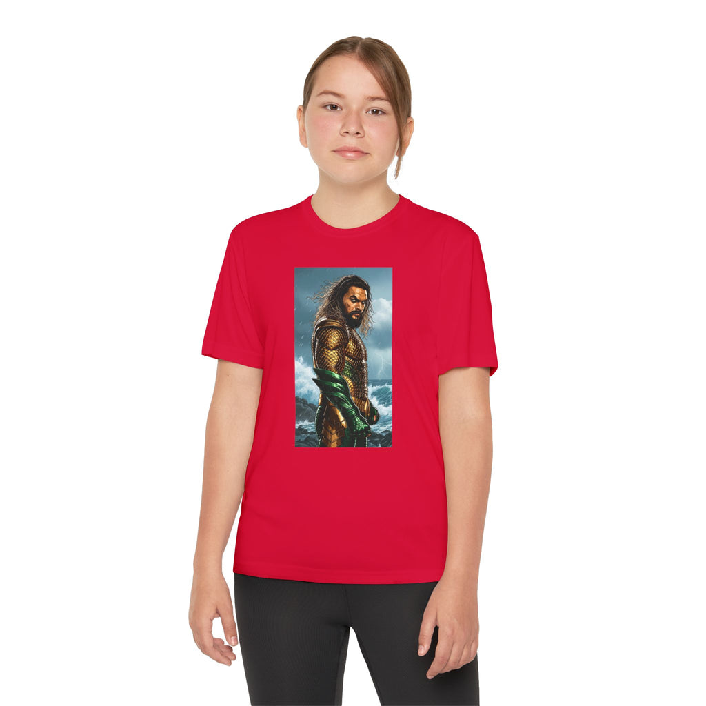 Aquaman Superhero Youth Tee, Kids Superhero Shirt, Child Aquaman T-shirt, Comic Book Tee, Superhero Fan Gift