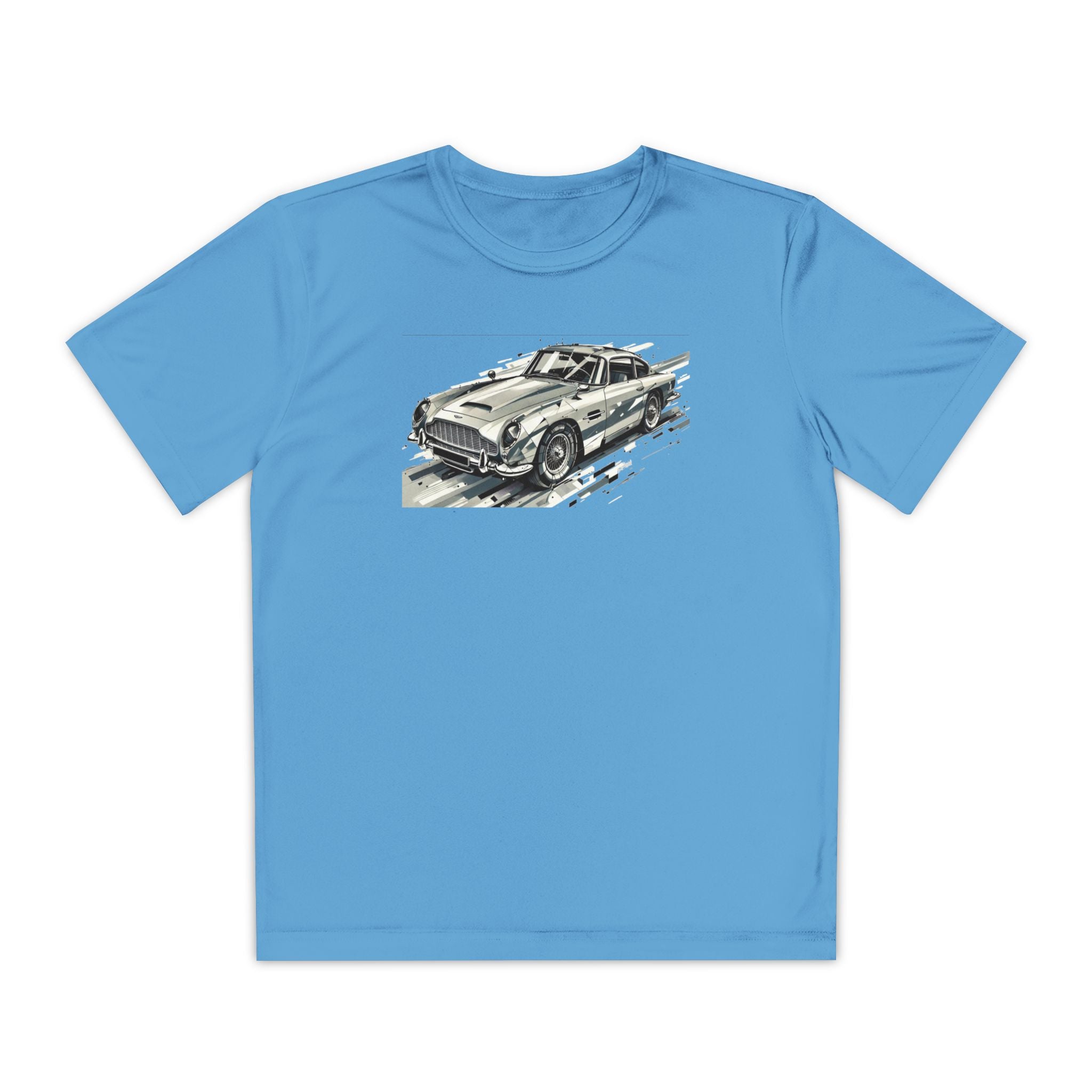 Aston Martin Youth T-Shirt Sports Graphic Tee, Cool Athletic Shirt for Kids, Perfect for Sports Events, Team Spirit