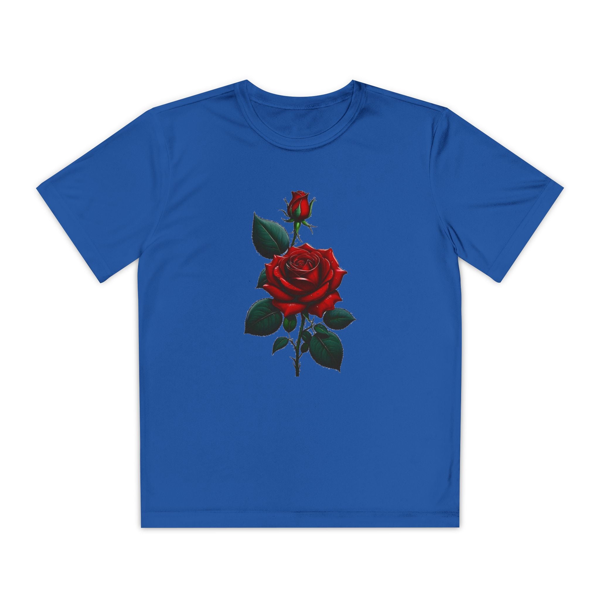 Flower Youth Tshirt, Girls Floral Tee, Kids Spring Shirt, Children's Botanical Top, Teen Blossom T-Shirt