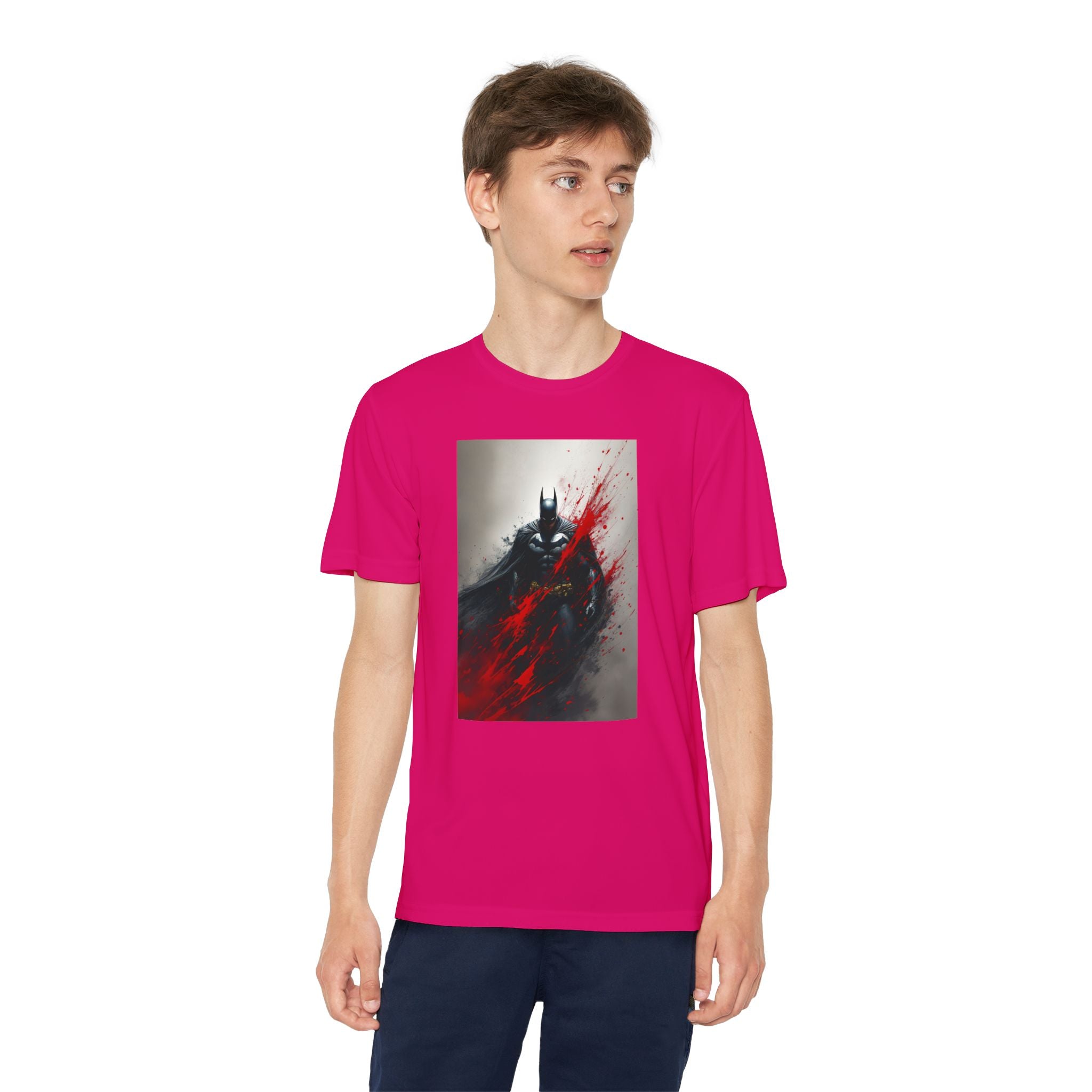 Batman Superhero Marvel Patriotic, Kids Graphic T-Shirt, Boys Hero Top, Girls Comic Book Clothing, Birthday