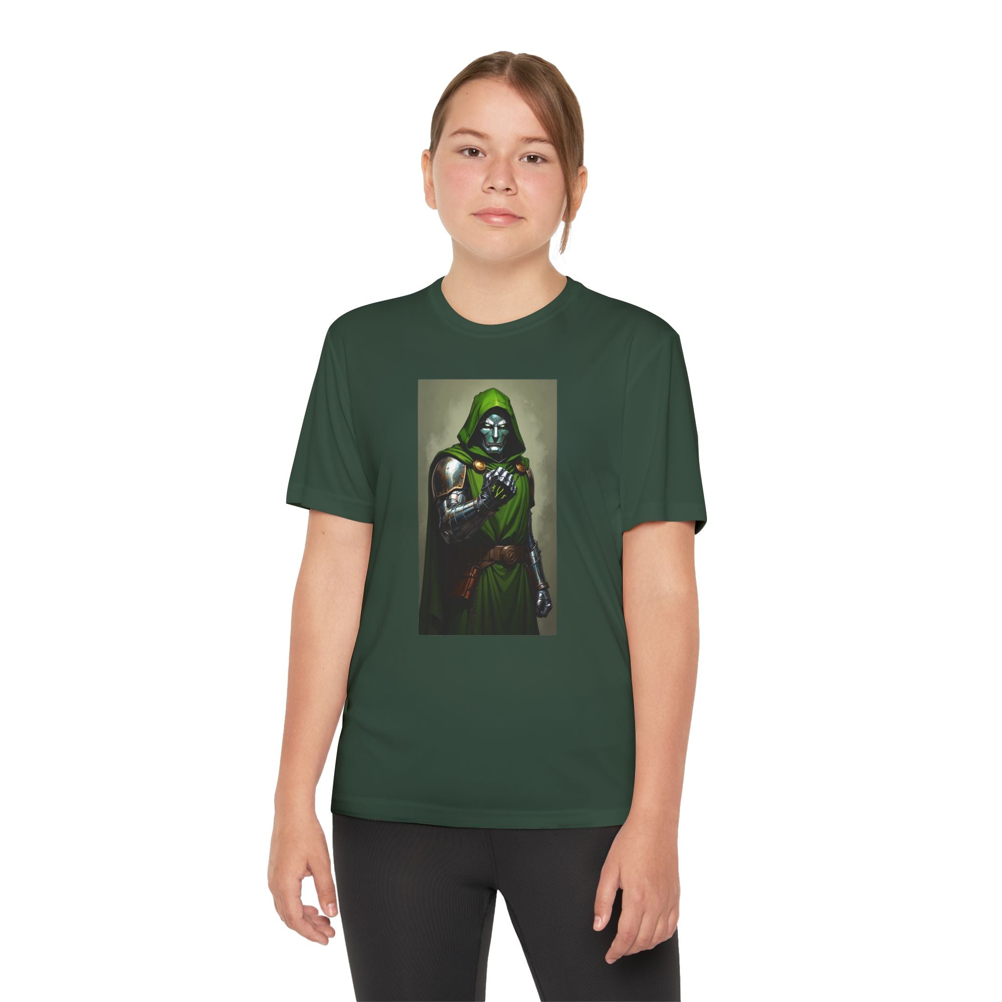 Dr Doom Superhero Marvel Patriotic, Kids Graphic T-Shirt, Boys Hero Top, Girls Comic Book Clothing, Birthday