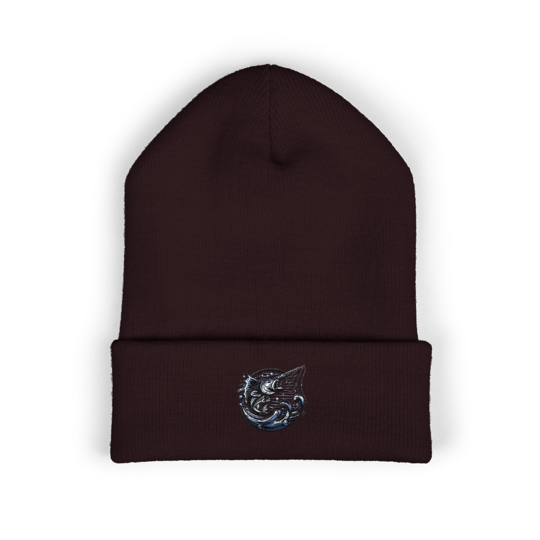 Fishing Classic Cuffed Beanie (Embroidery)