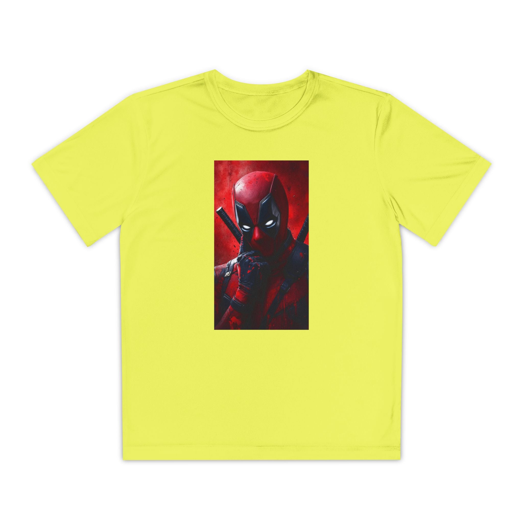 Deadpool Superhero Marvel Patriotic, Kids Graphic T-Shirt, Boys Hero Top, Girls Comic Book Clothing, Birthday