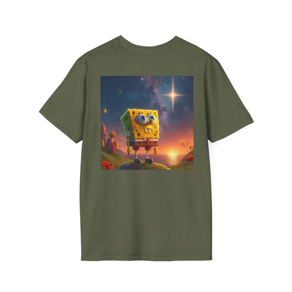 SpongeBob SquarePants Kids T-Shirt, Mr Krabs Squidward Patrick Star Youth Tee, Nickelodeon Children's TV Shirt, Unisex Softstyle
