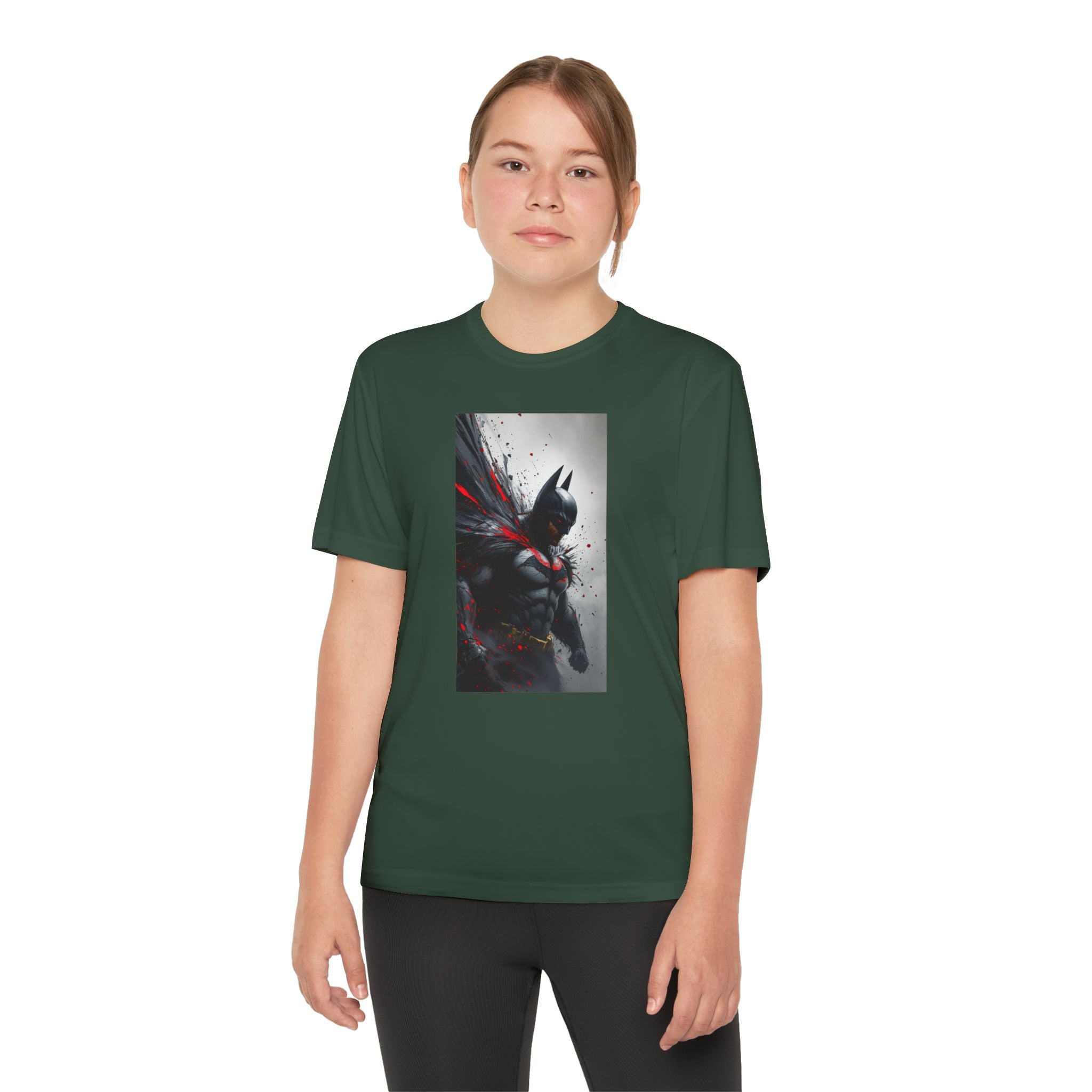 Batman Superhero Marvel Patriotic, Kids Graphic T-Shirt, Boys Hero Top, Girls Comic Book Clothing, Birthday