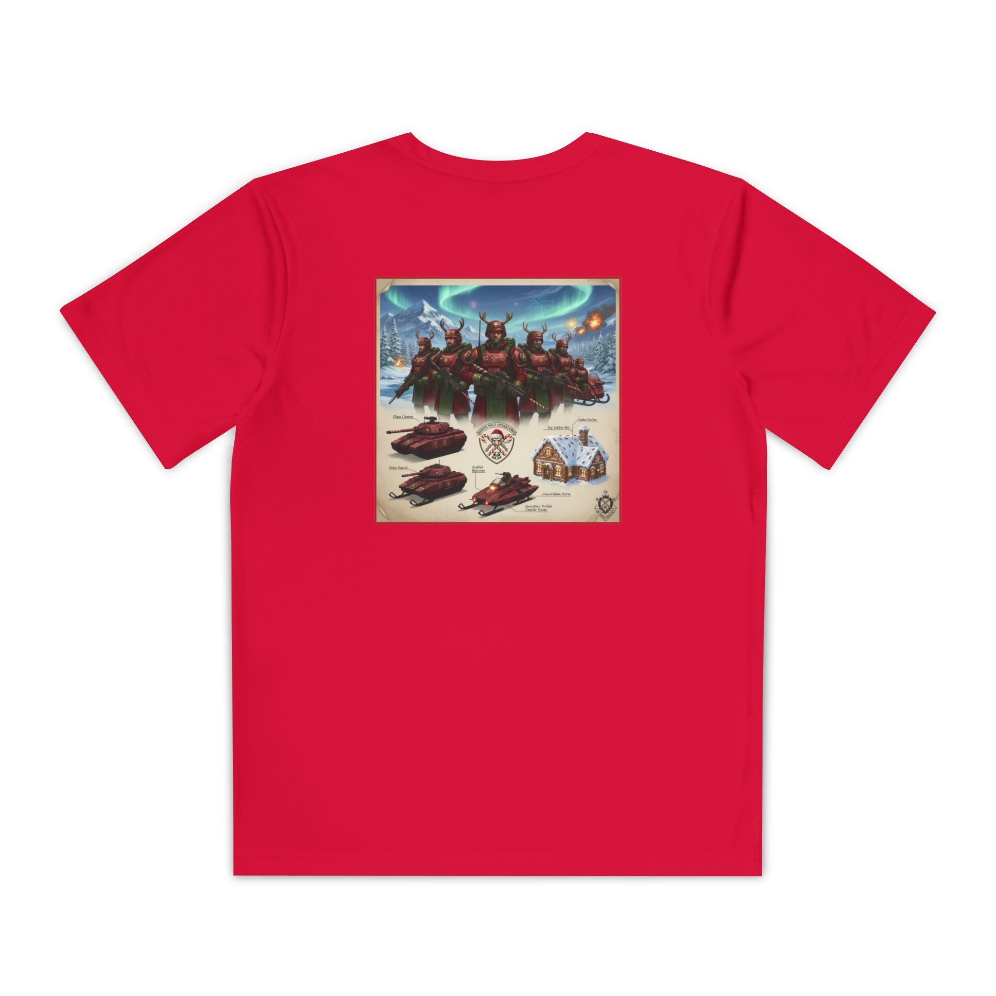 Yule Guard Patriotic Christmas Holiday ~ Youth T-Shirt, Unisex Softstyle T-Shirt