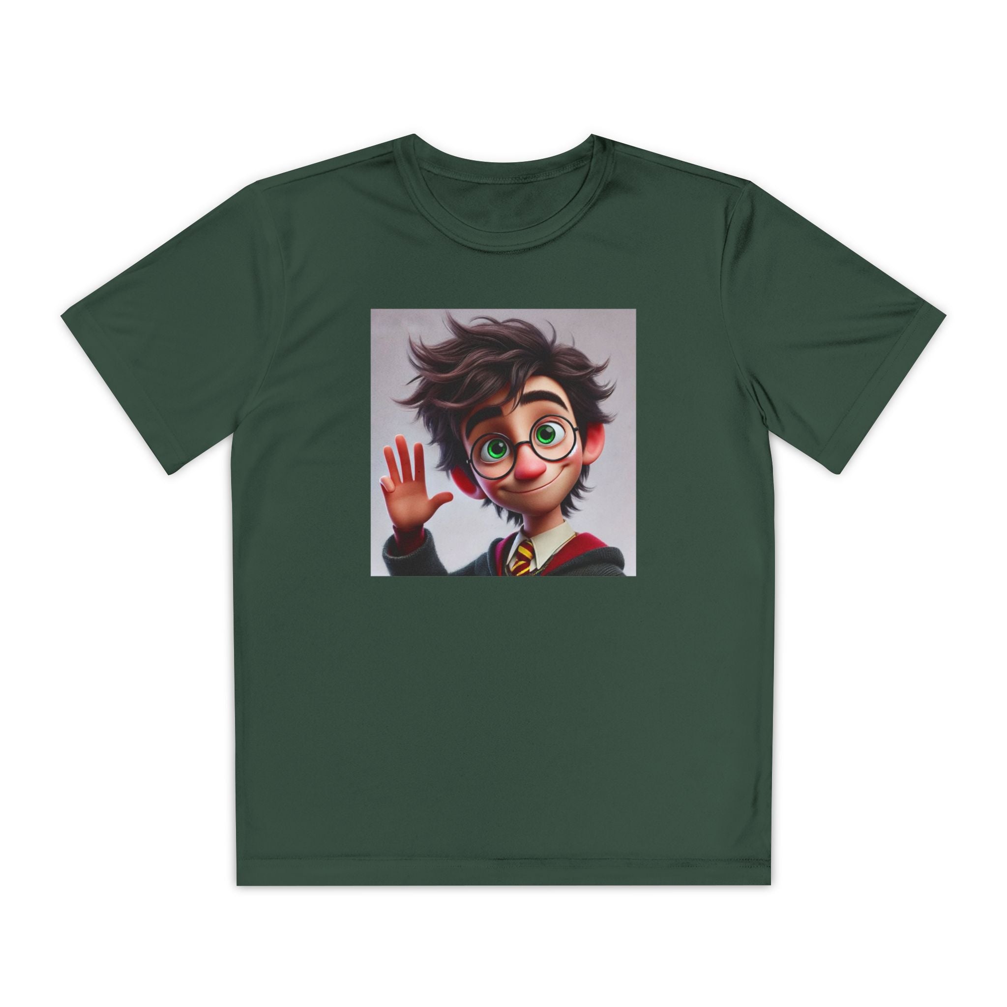 Youth Competitor Tee - Harry Potter, Wizard School Shirt, Magical Kids Top, Hogwarts Fan Gift, Sorcerer's Stone T-Shirt