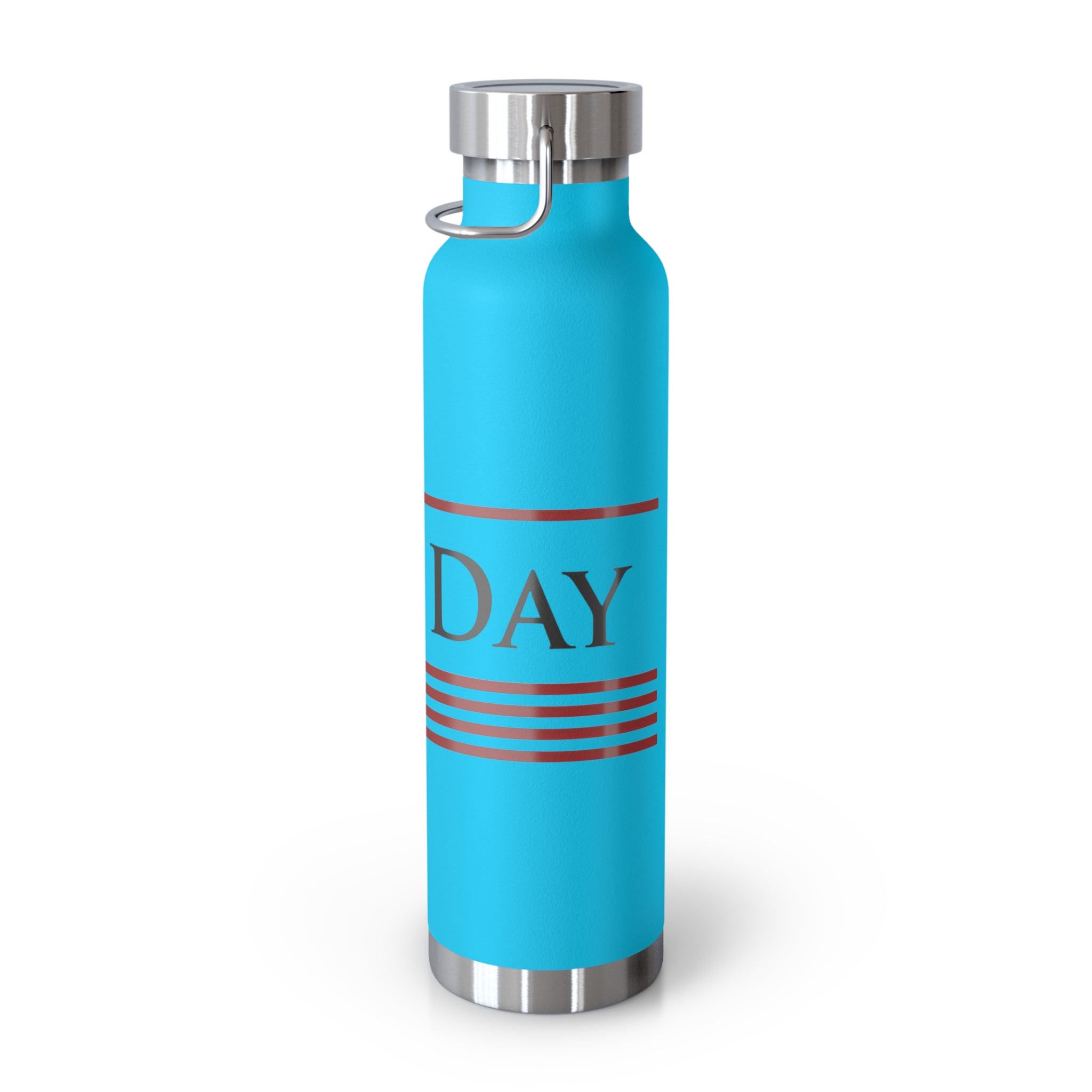 22 A Day Patriotic Copper Insulated Water Bottle