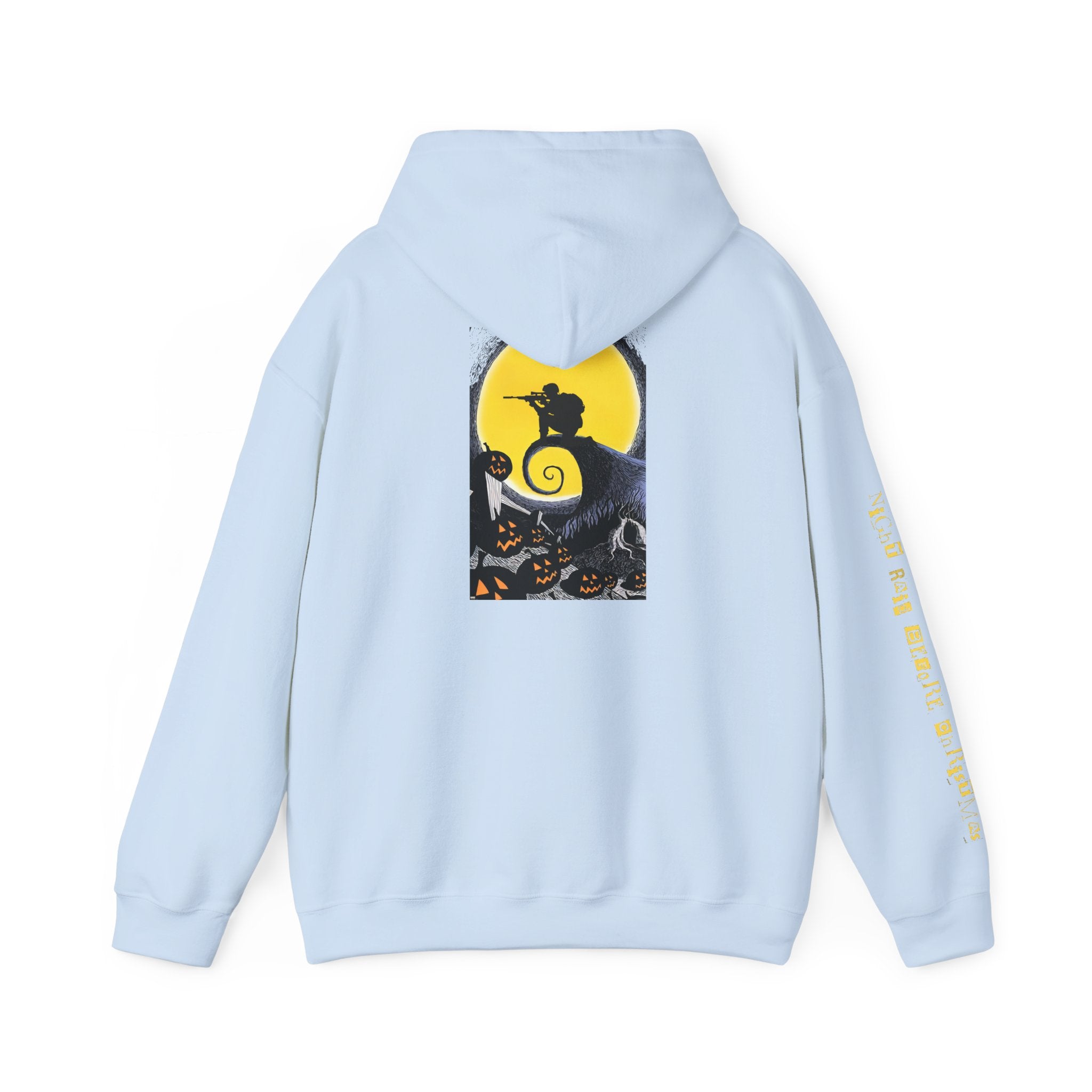 Night Raid Before Christmas Patriotic Hoodie Rebel Spirit Unisex Hoodie