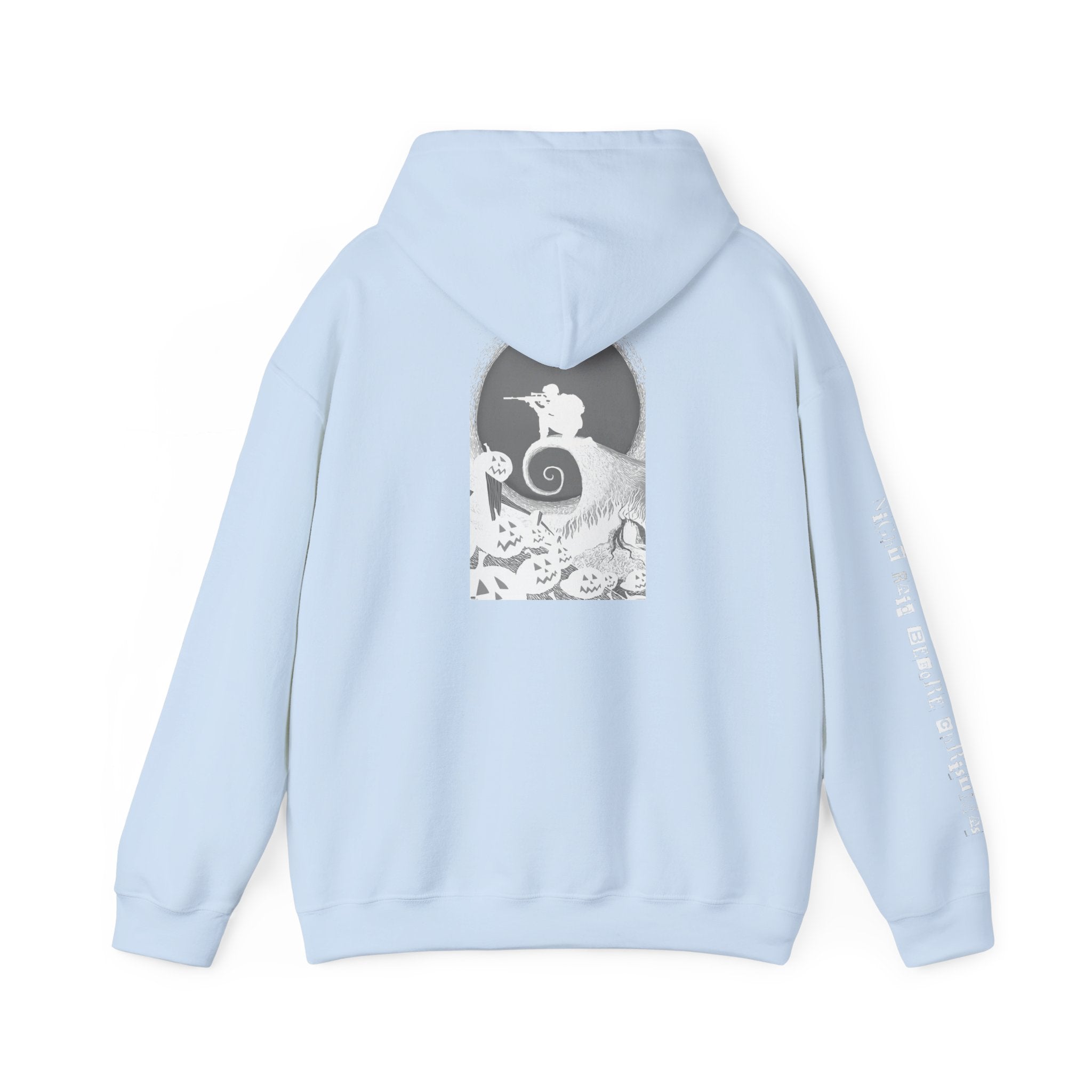 Night Raid Before Christmas Patriotic Hoodie ~ Rebel Spirit Unisex Hoodie