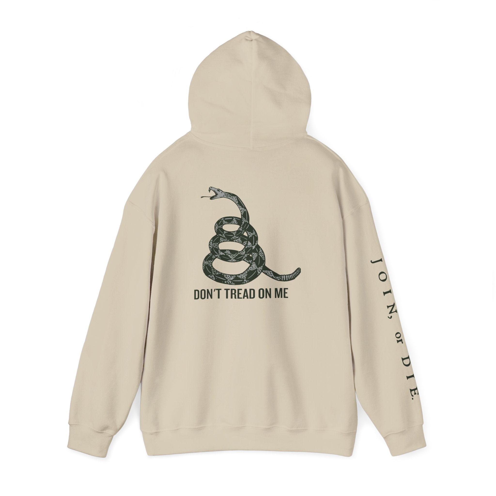 Don't Tred On Me ~ Rebel Spirit Unisex Hoodie