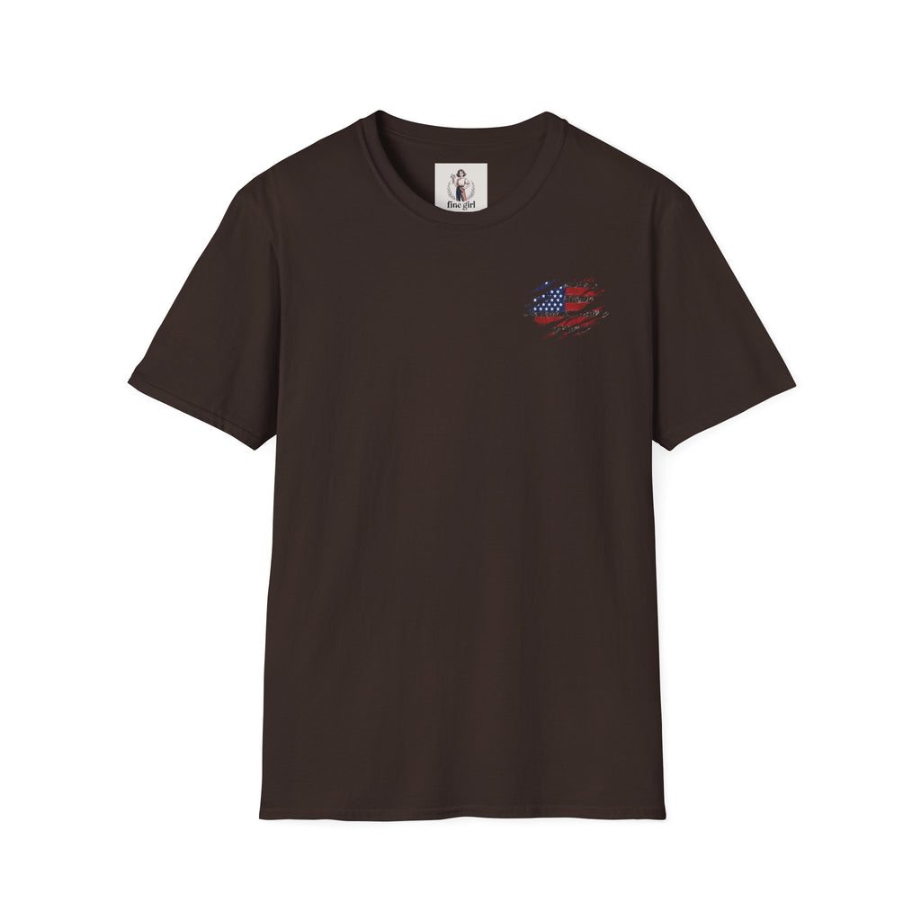 Paramedic Patriotic T-Shirt - USA Flag Tee, Fourth of July Shirt, American Pride Top, Independence Day Apparel, Red White Blue
