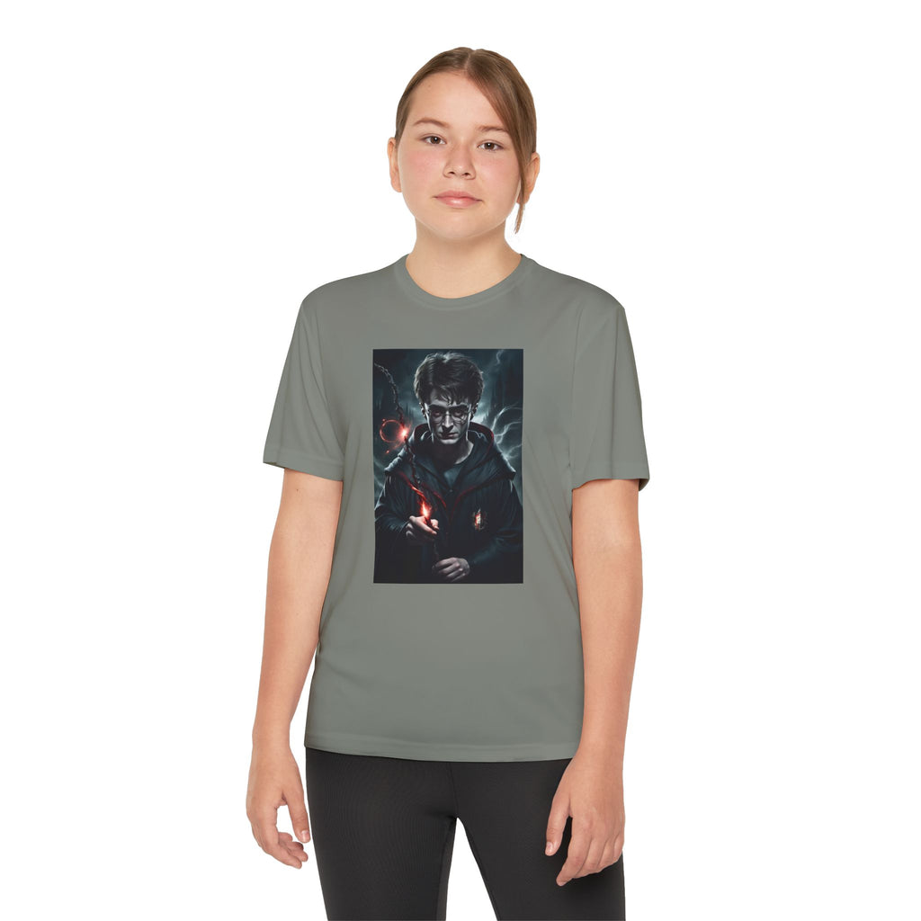 Youth Competitor Tee - Harry Potter, Wizard School Shirt, Magical Kids Top, Hogwarts Fan Gift, Sorcerer's Stone T-Shirt