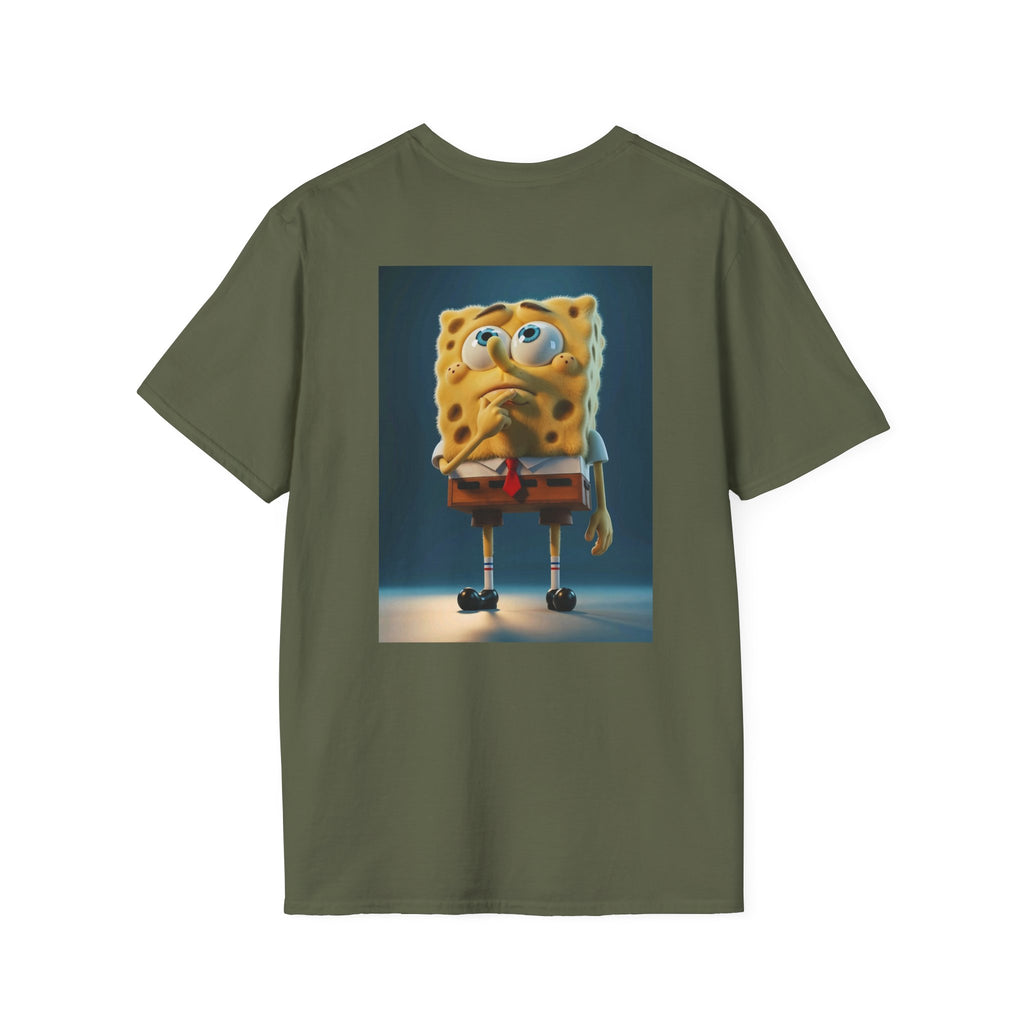 SpongeBob SquarePants Kids T-Shirt, Mr Krabs Squidward Patrick Star Youth Tee, Nickelodeon Children's TV Shirt, Unisex Softstyle