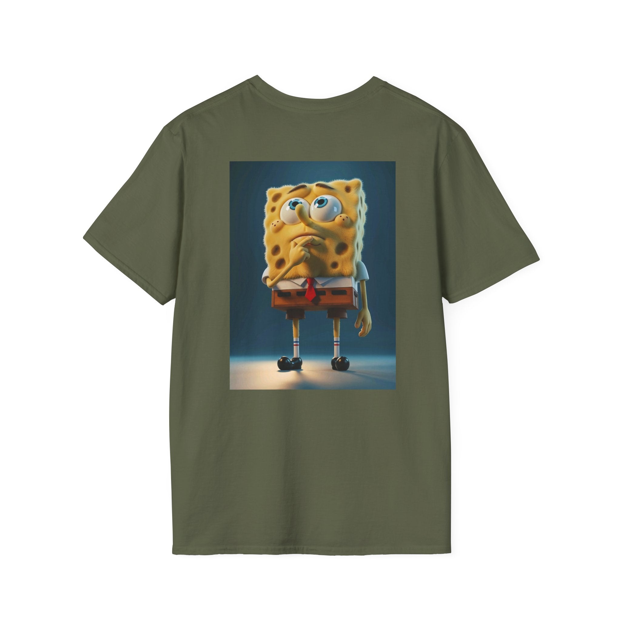 SpongeBob SquarePants Kids T-Shirt, Mr Krabs Squidward Patrick Star Youth Tee, Nickelodeon Children's TV Shirt, Unisex Softstyle
