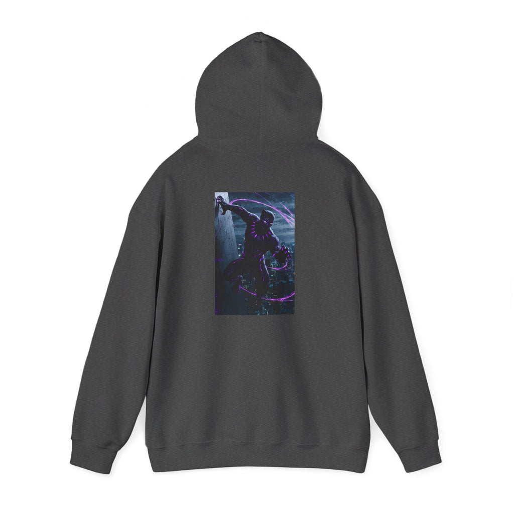 Hooded Sweatshirt - The Black Panther Design