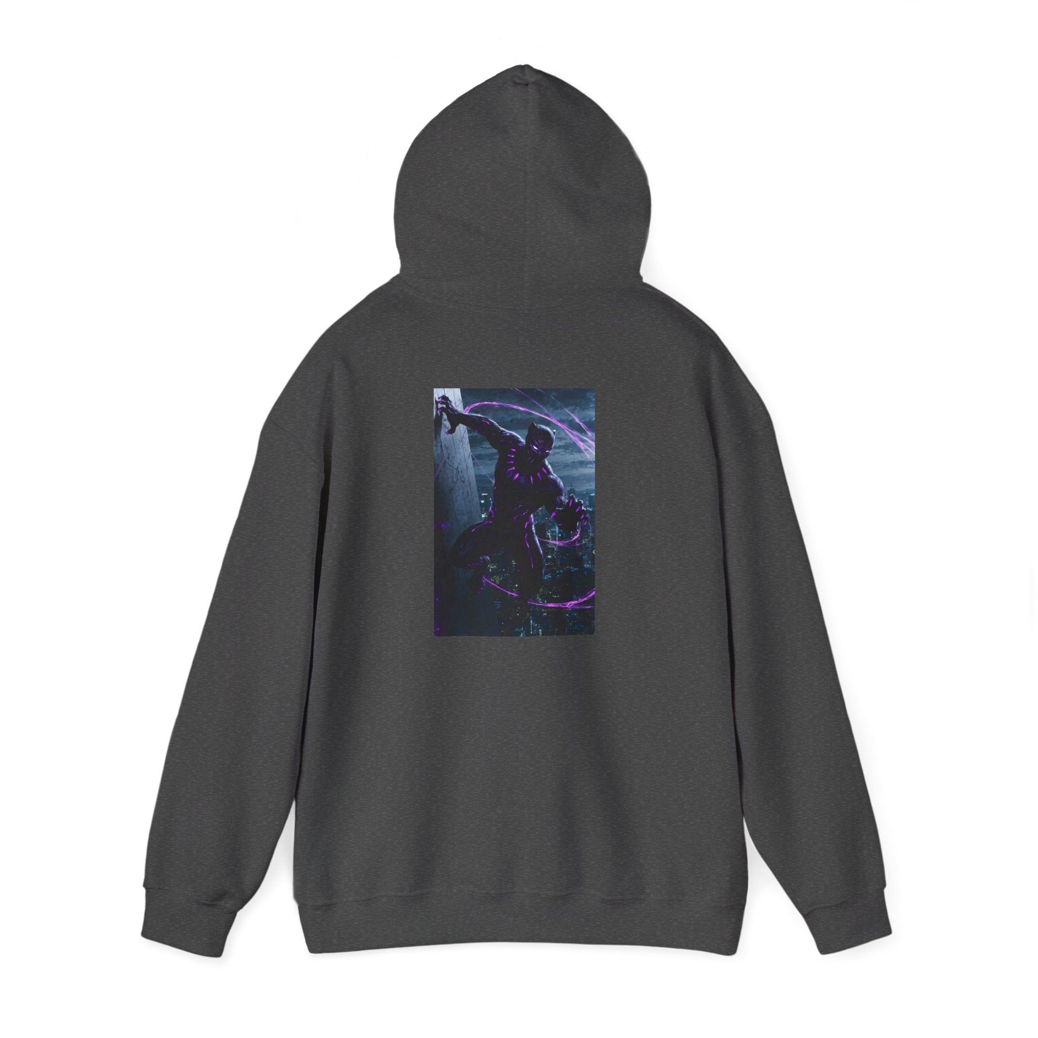 Hooded Sweatshirt - The Black Panther Design