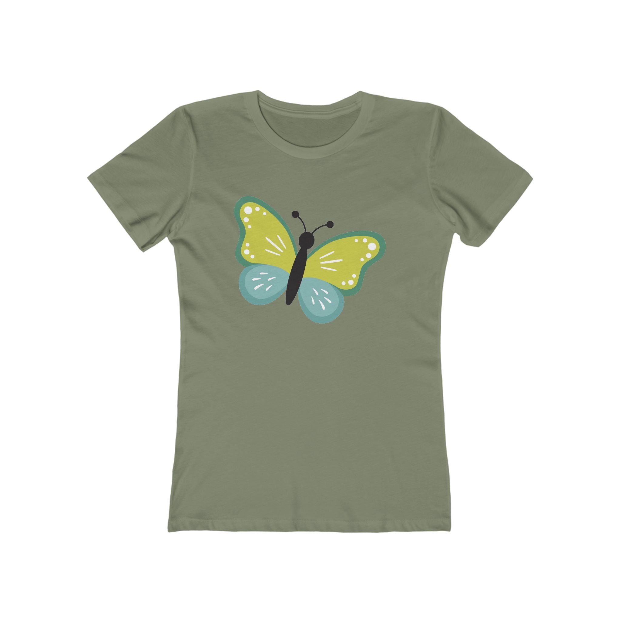 Butterfly Women's Tshirt, Butterfly Graphic Tee, Women's Butterfly Shirt, Butterfly Print Shirt, Boho Butterfly Tee