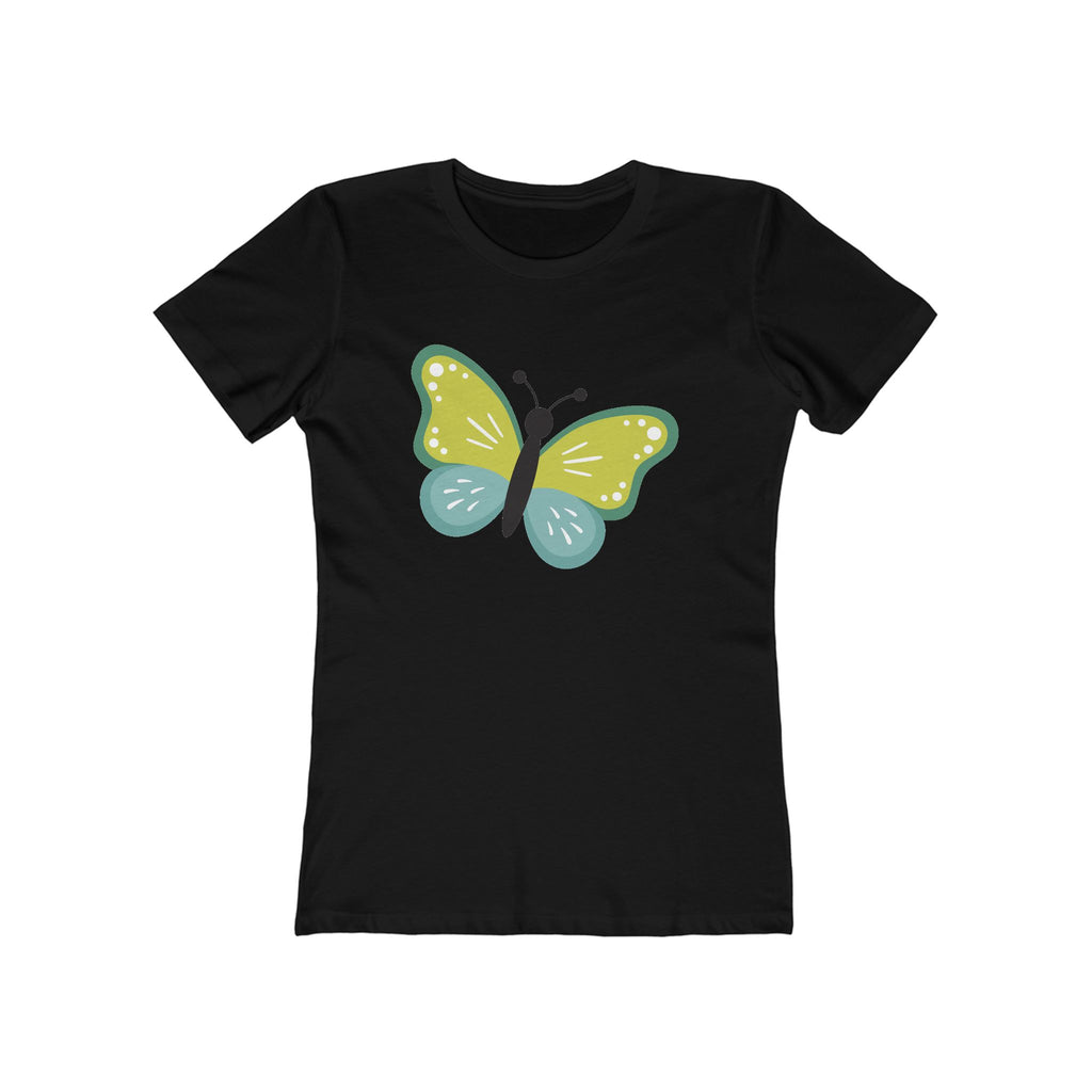 Butterfly Women's Tshirt, Butterfly Graphic Tee, Women's Butterfly Shirt, Butterfly Print Shirt, Boho Butterfly Tee