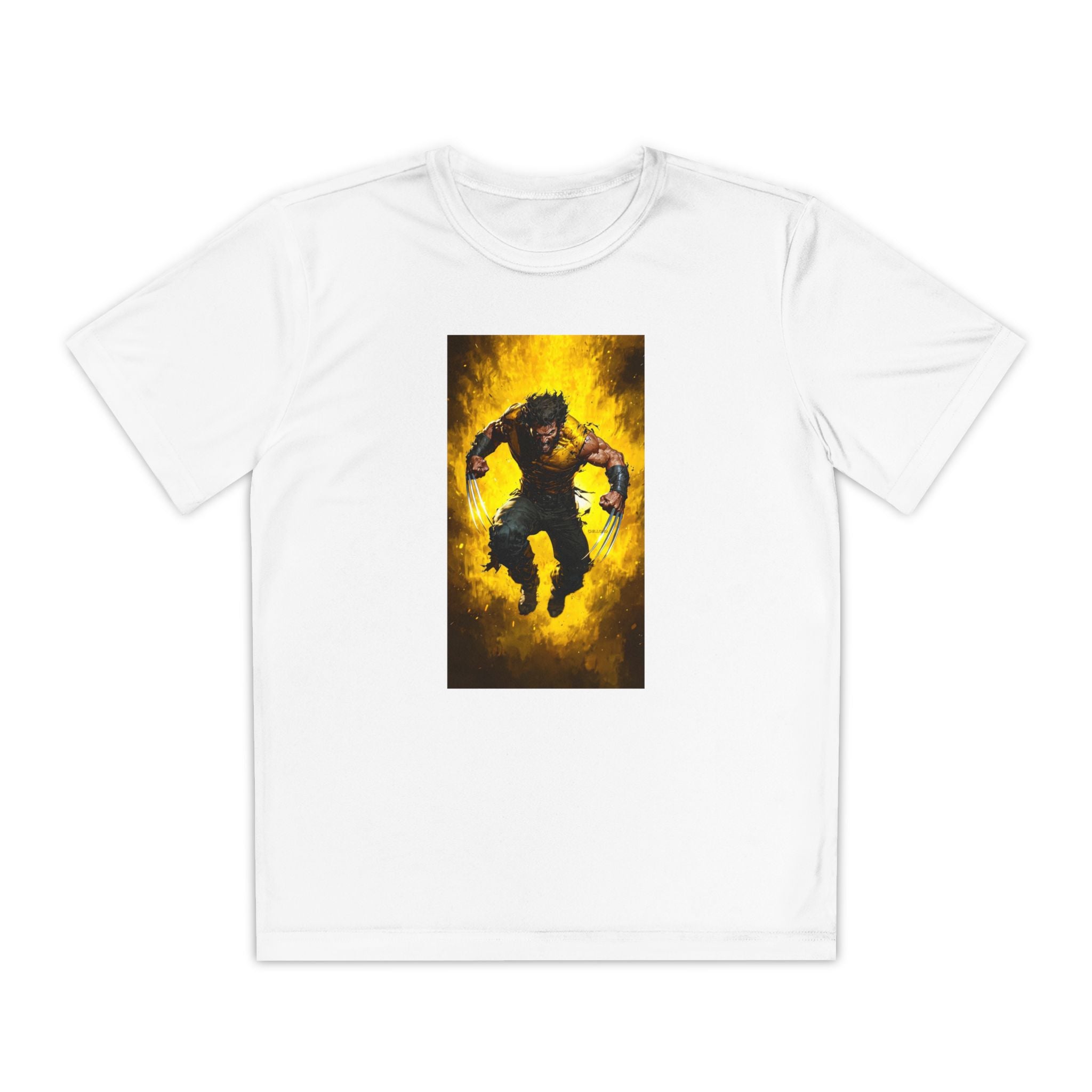 Wolverine Superhero Marvel Patriotic, Kids Graphic T-Shirt, Boys Hero Top, Girls Comic Book Clothing, Birthday
