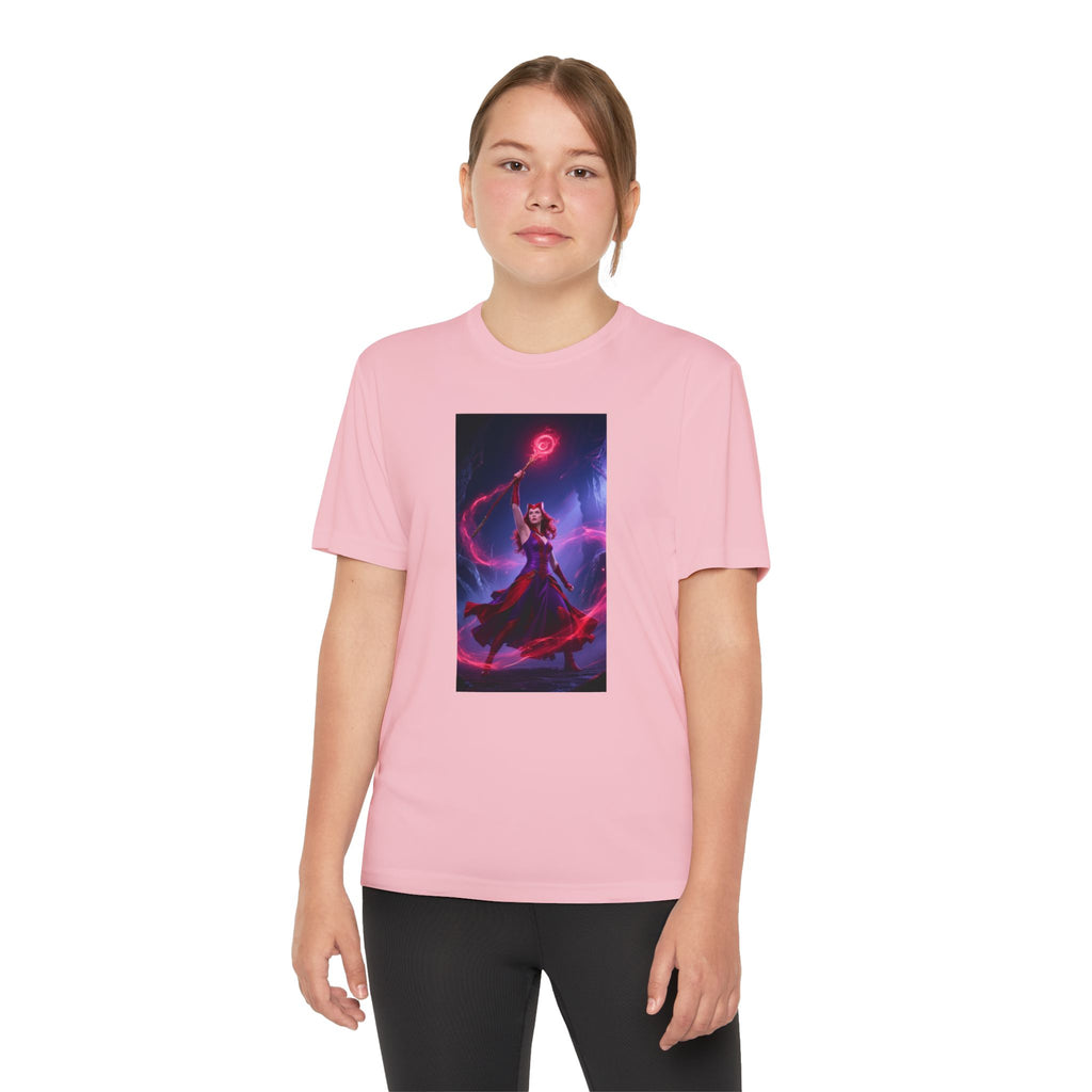 Superhero Youth T-Shirt Sports Graphic Tee, Cool Athletic Shirt for Kids