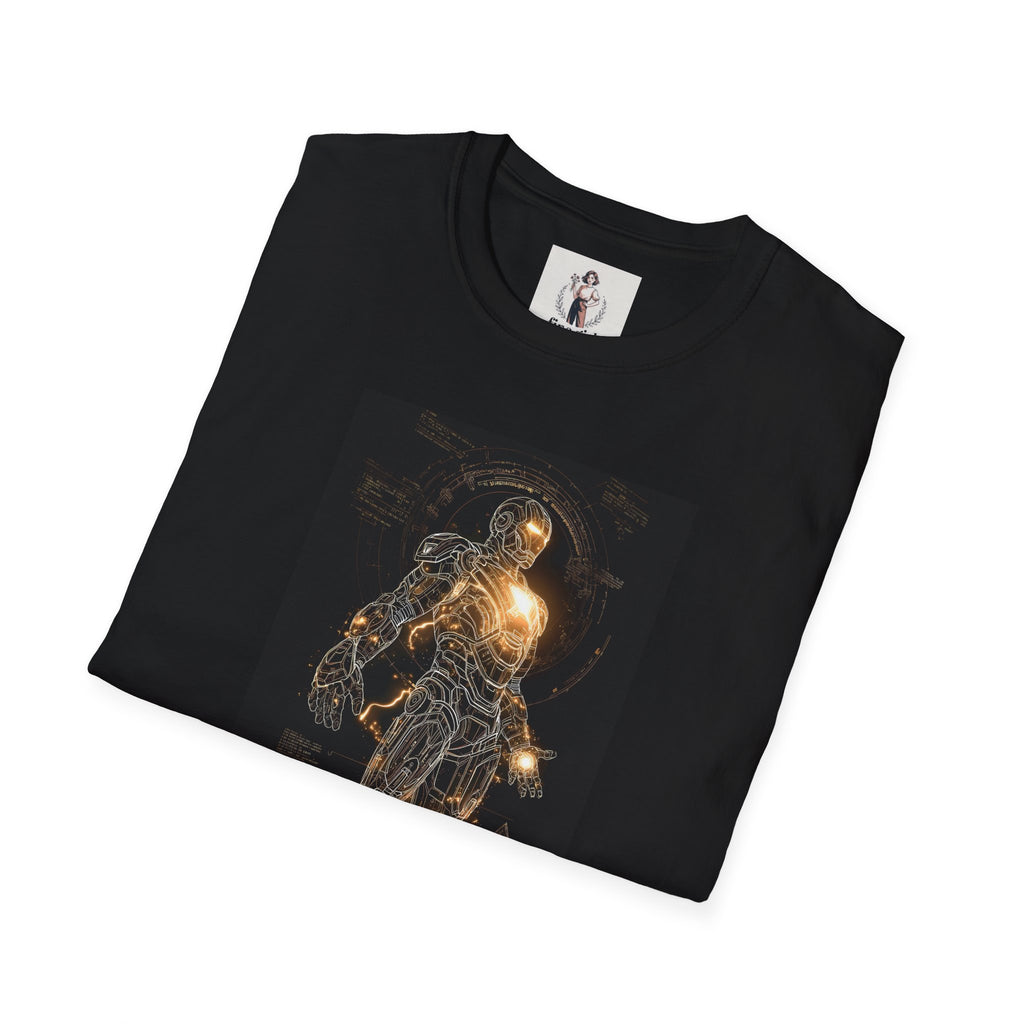 Ironman Superhero Marvel Unisex Softstyle T-Shirt, Comic Book Tee, Geeky Clothing, Cosplay Costume Top