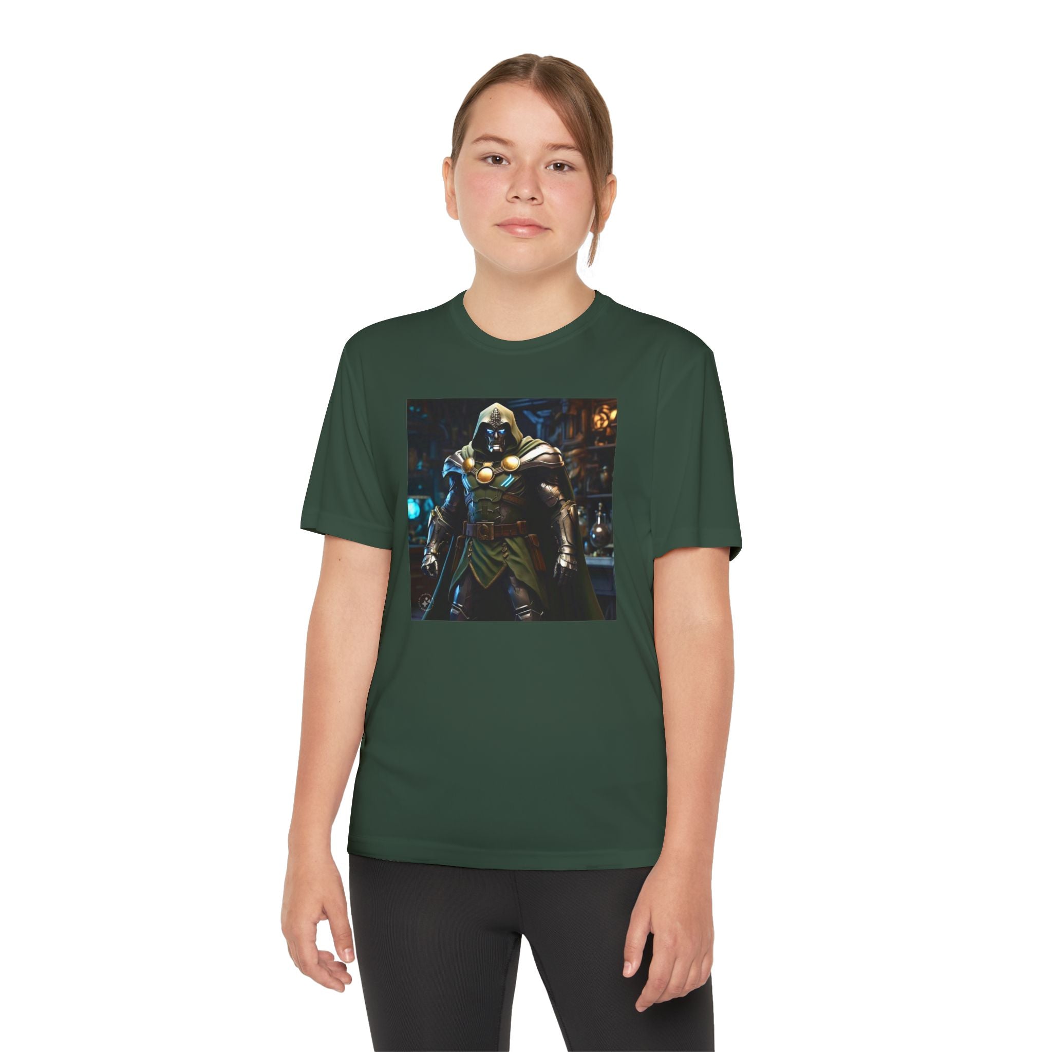 Dr Doom Superhero Marvel Patriotic, Kids Graphic T-Shirt, Boys Hero Top, Girls Comic Book Clothing, Birthday