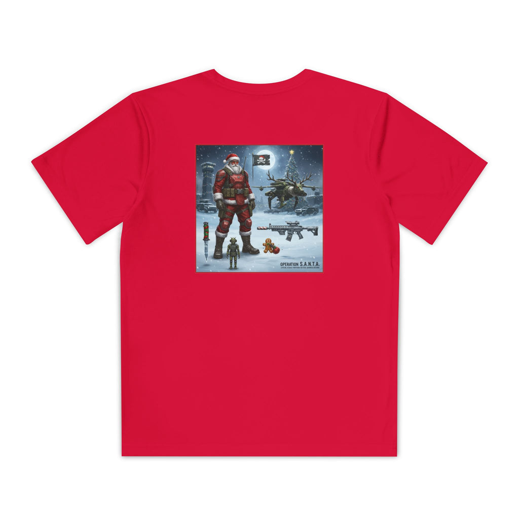 Yule Guard Patriotic Christmas Holiday ~ Youth T-Shirt, Unisex Softstyle T-Shirt