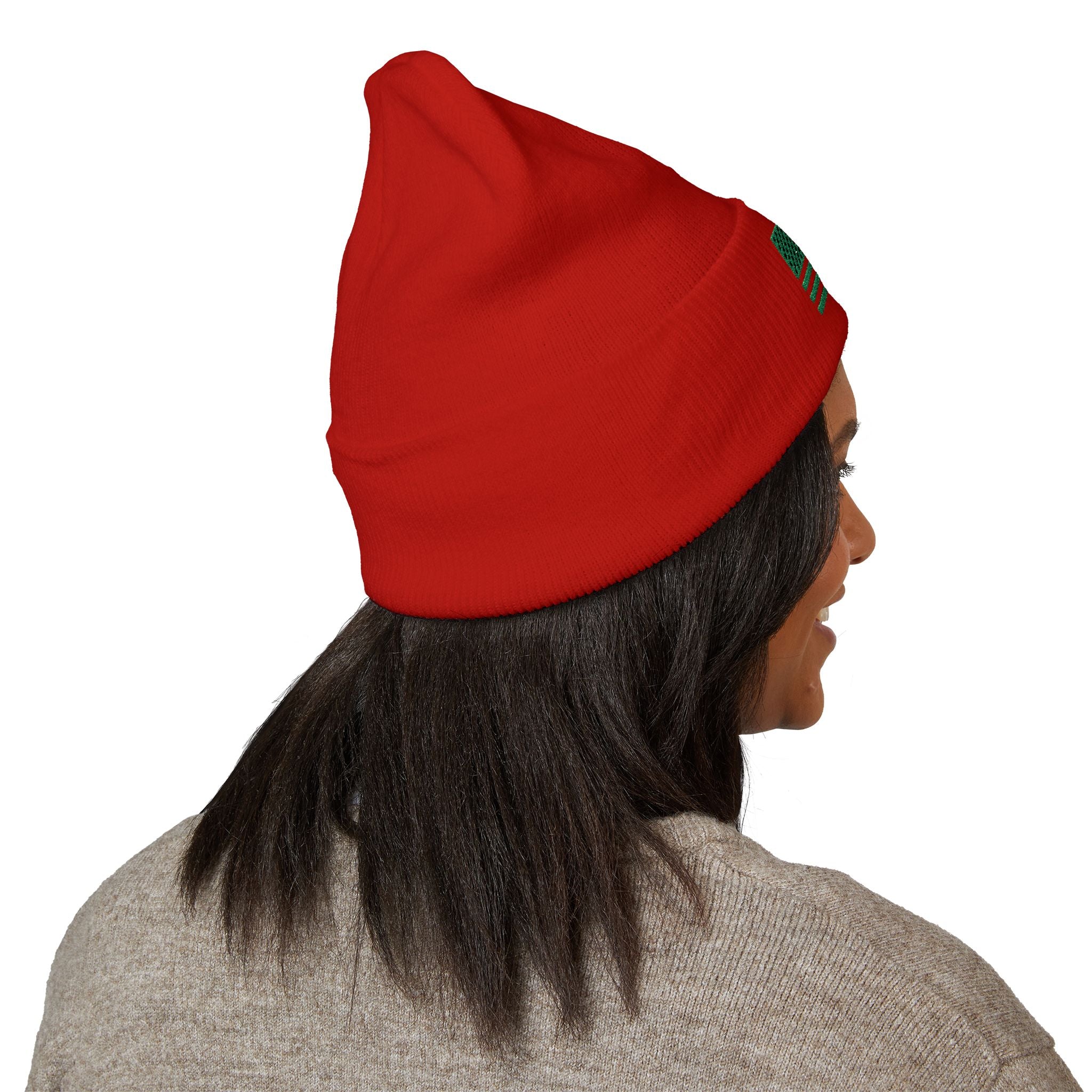 St. Patrick's Day Embroidered Beanie — Classic Cuffed Beanie