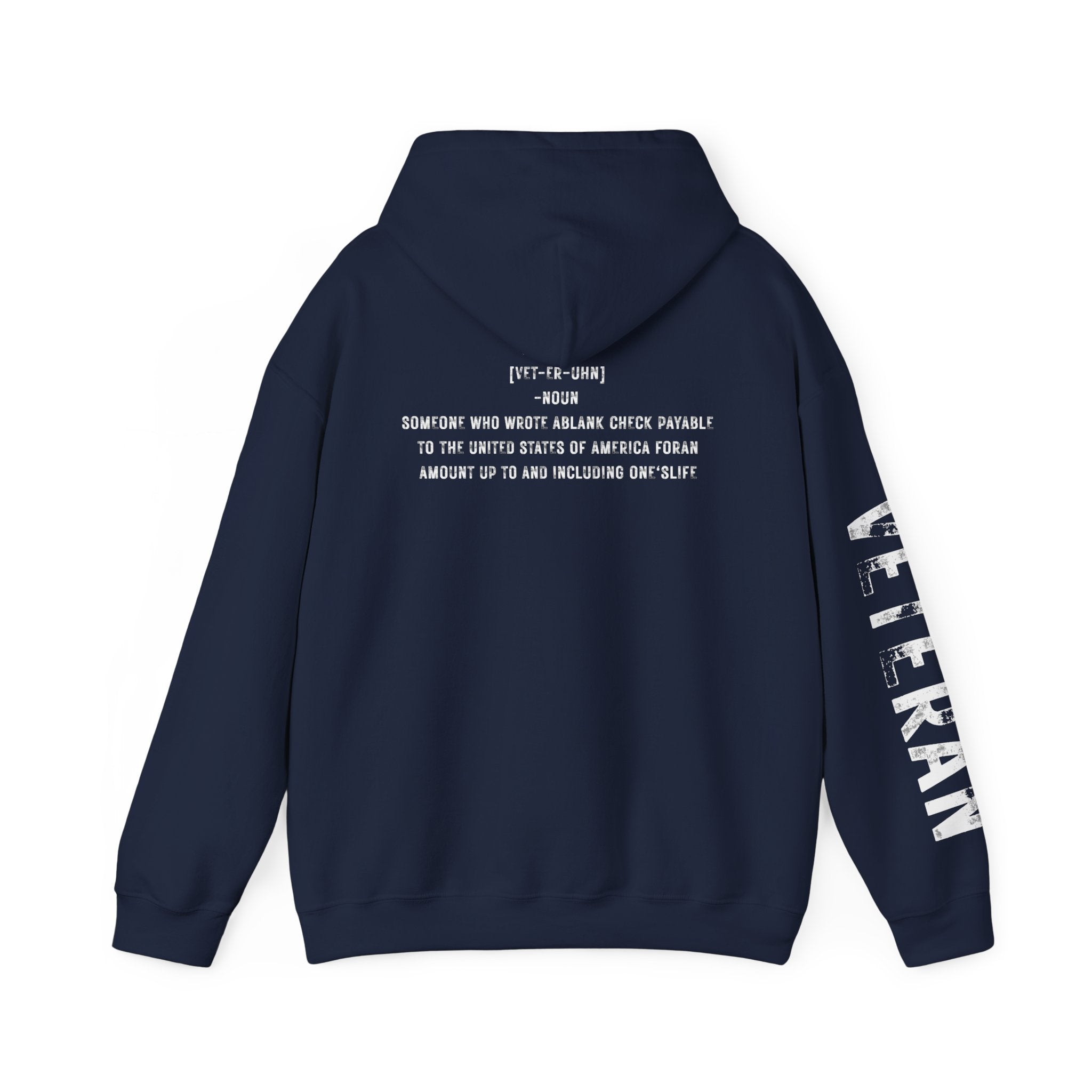 Veteran Patriotic Hoodie ~ Rebel Spirit Unisex Hoodie