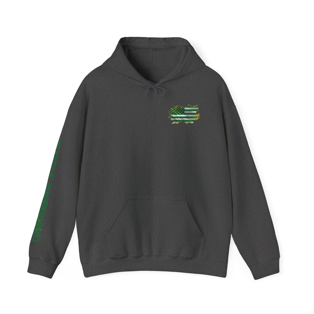 Seattle Supersonics Patriotic Hoodie