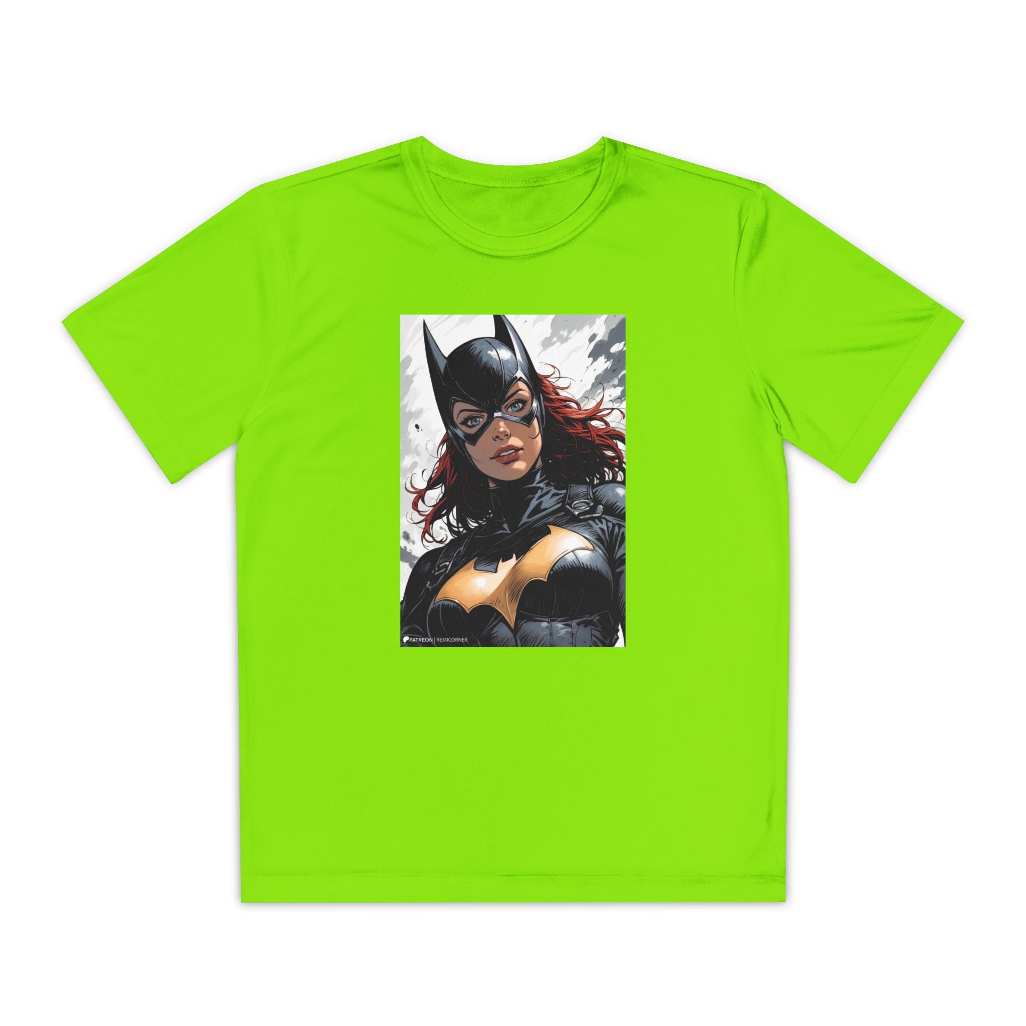 Superhero Youth T-Shirt Sports Graphic Tee, Cool Athletic Shirt for Kids