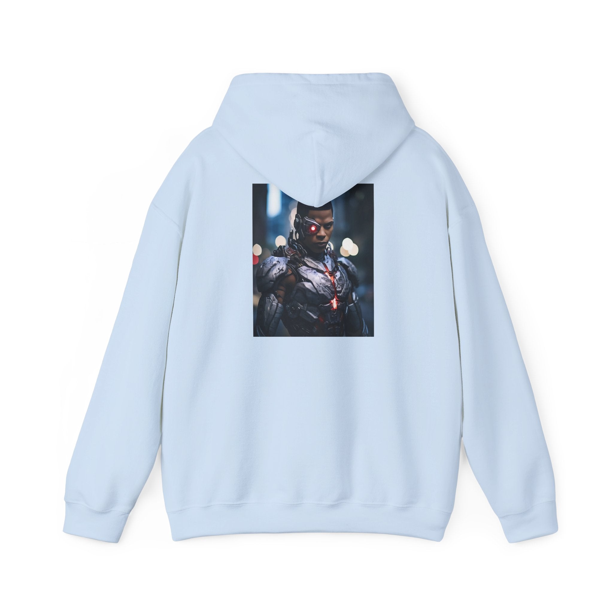 Hooded Sweatshirt - Cyborg Design