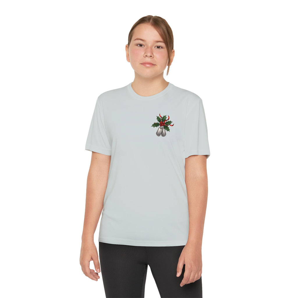 Yule Guard Patriotic Christmas Holiday ~ Youth T-Shirt, Unisex Softstyle T-Shirt