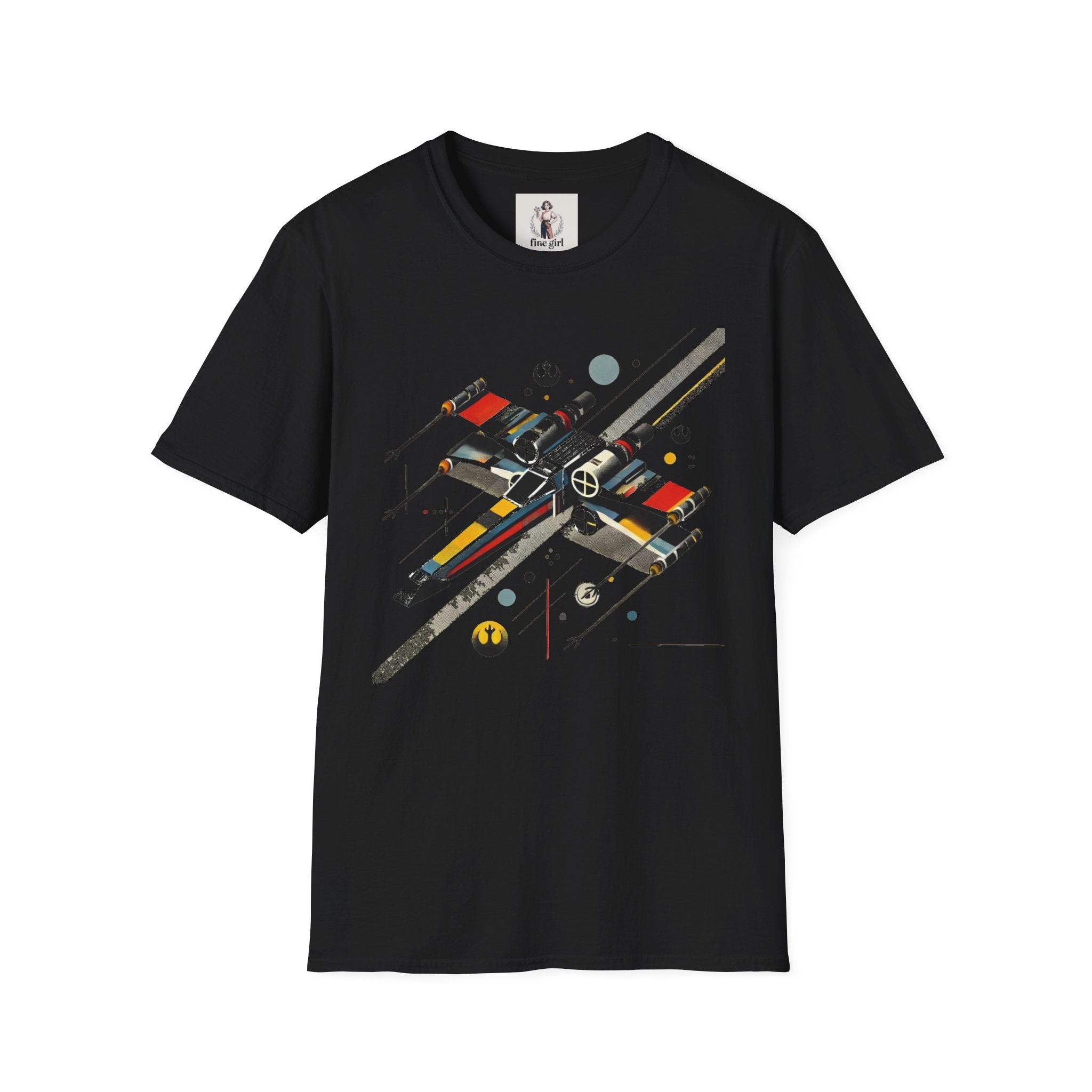 Star Wars Movie Themed T-Shirt Unisex Softstyle T-Shirt