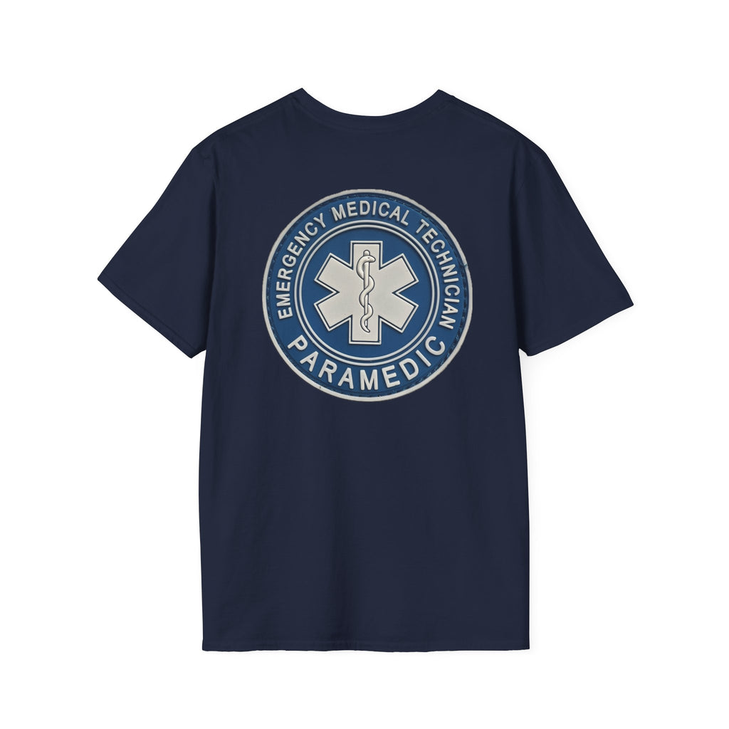 Paramedic Patriotic T-Shirt - USA Flag Tee, Fourth of July Shirt, American Pride Top, Independence Day Apparel, Red White Blue